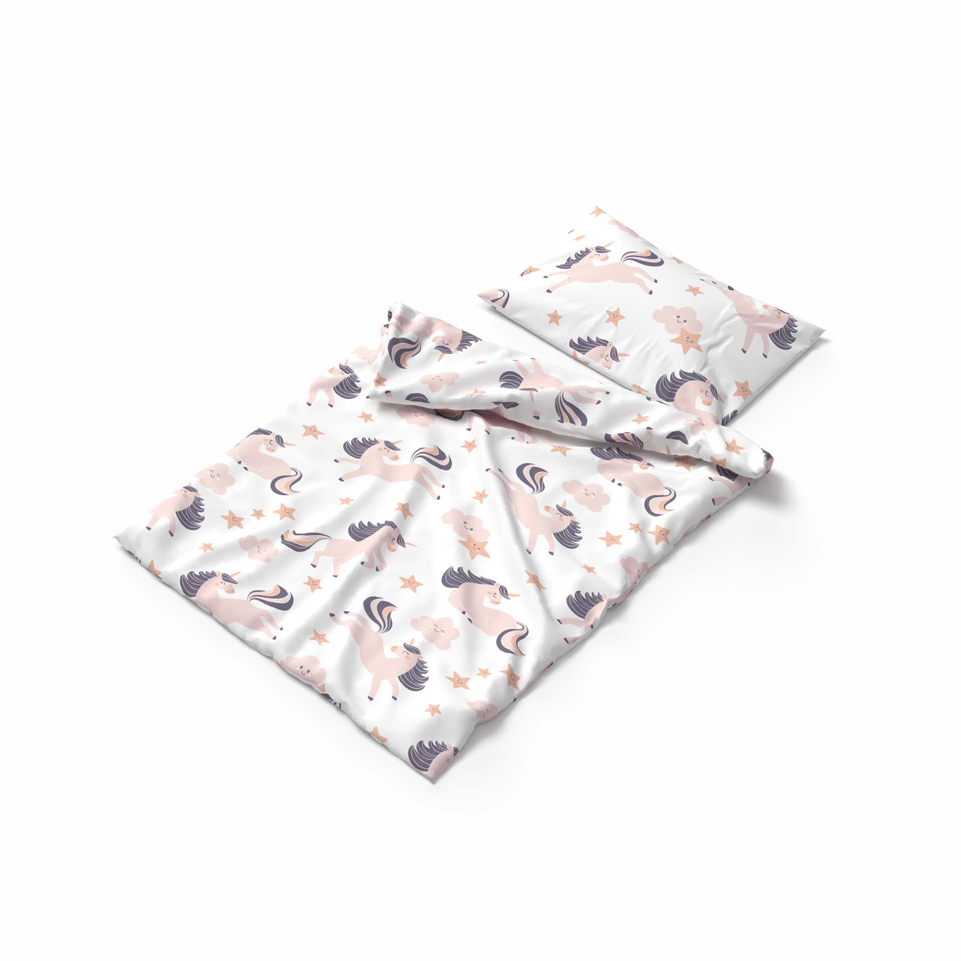 Lotus linge de lit enfants licorne