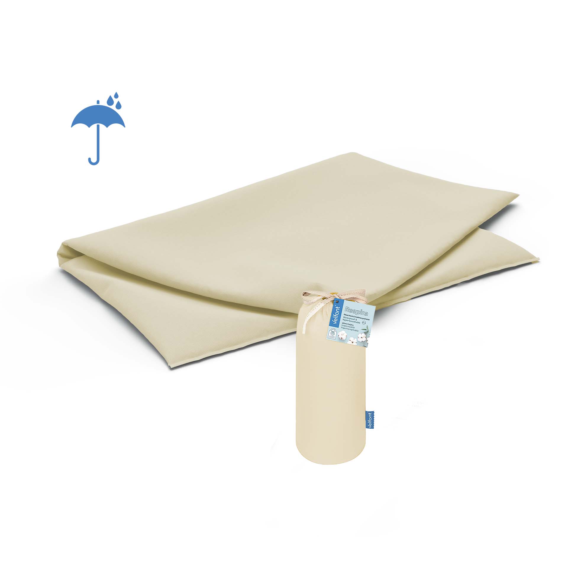Velfont Respira waterproof pillow covers