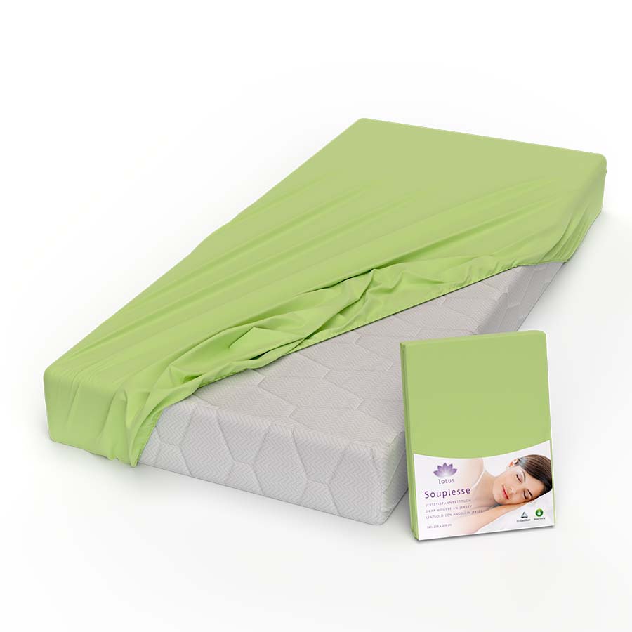 Lotus Jersey Fitted Sheet Souplesse