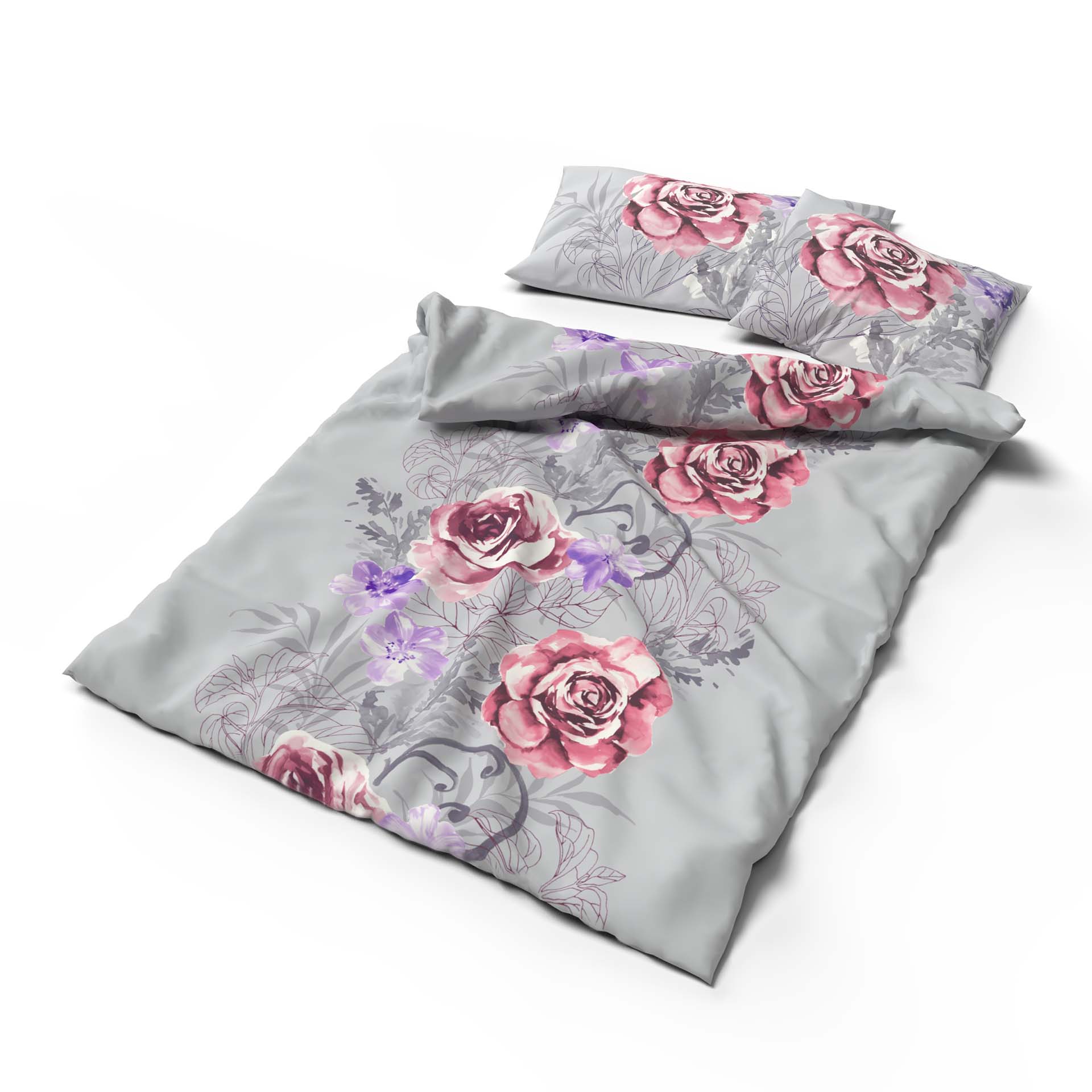 Lotus linge de lit satin Amaro