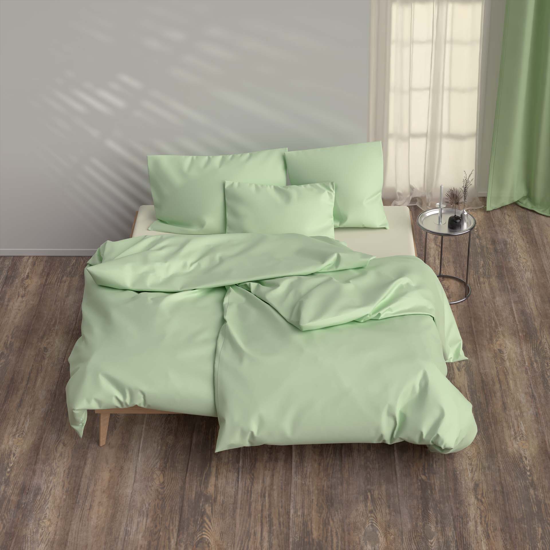 Lotus bed linen Satin uni