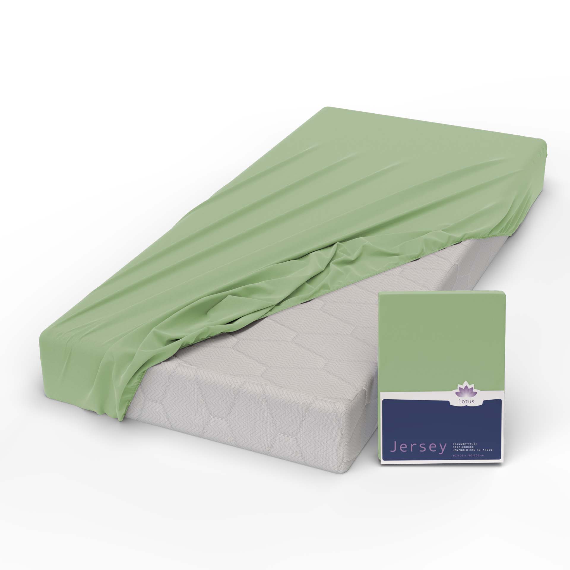 Lotus Jersey fitted sheet Comfort