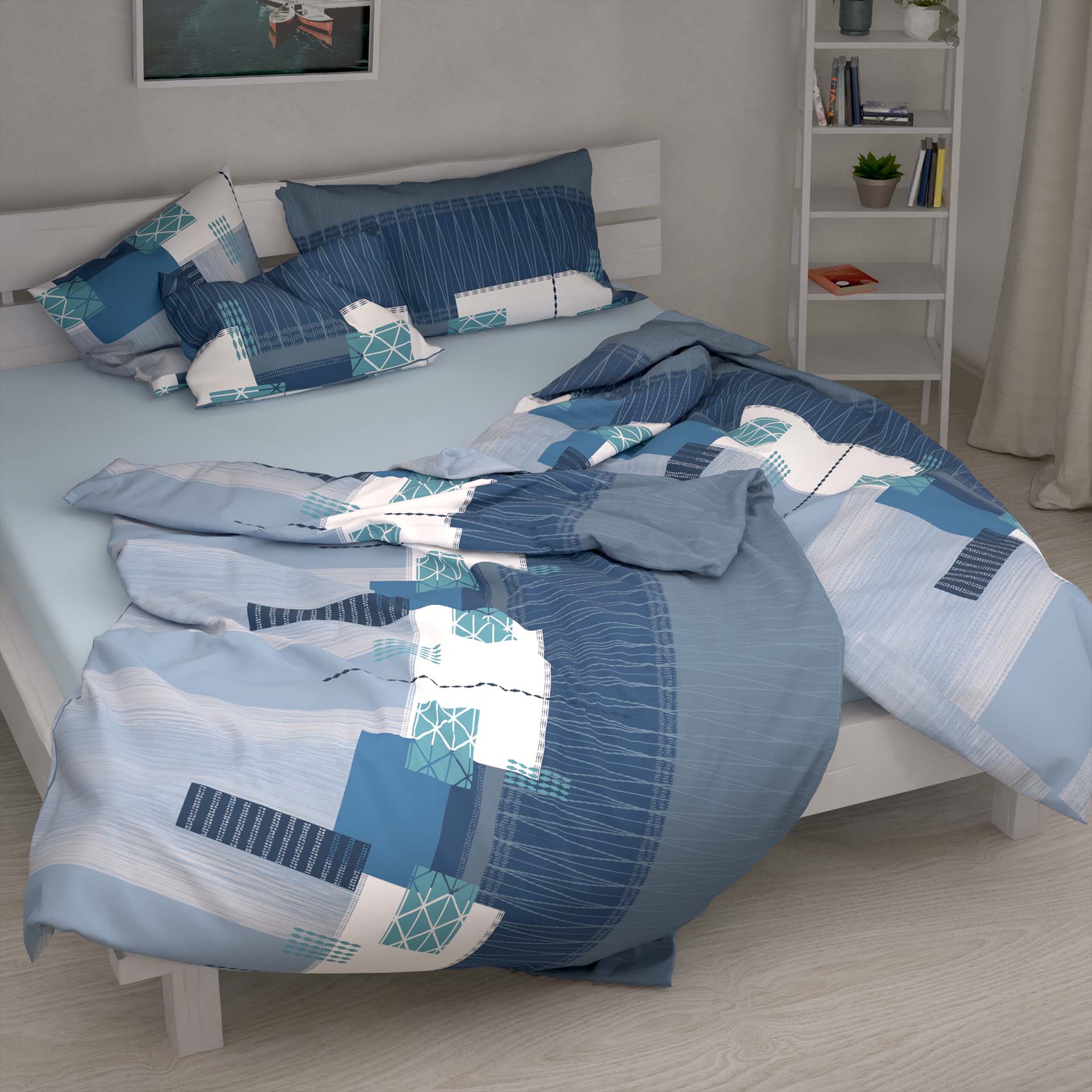 Lotus bed linen Satin Ayan