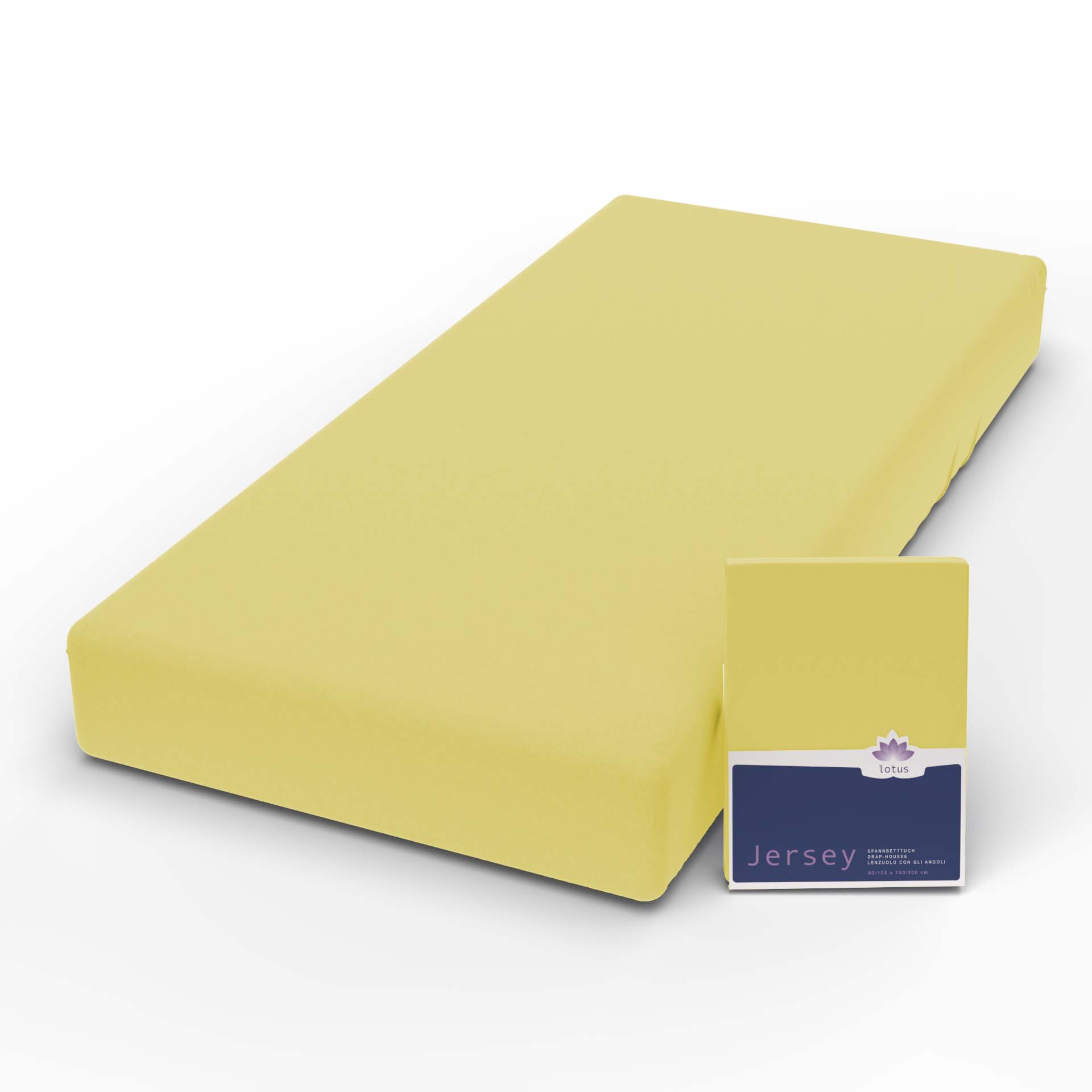 Lotus Jersey fitted sheet Comfort