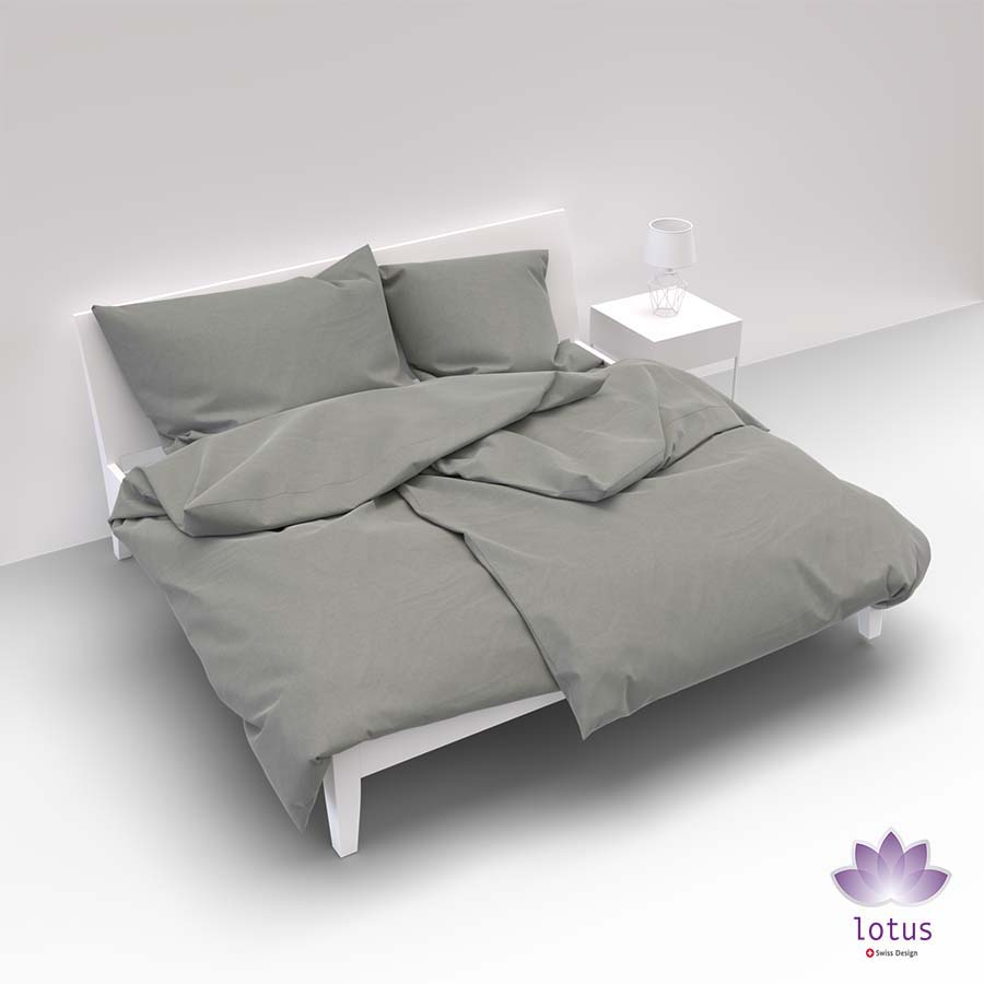 Lotus bed linen Satin uni