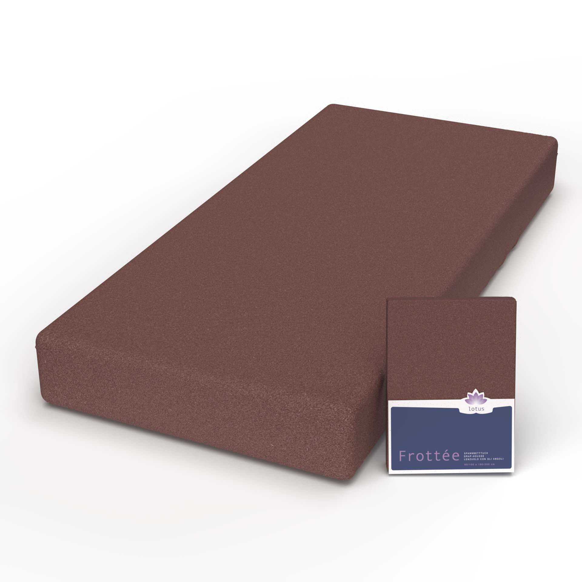 Lotus terry fitted sheet Comfort