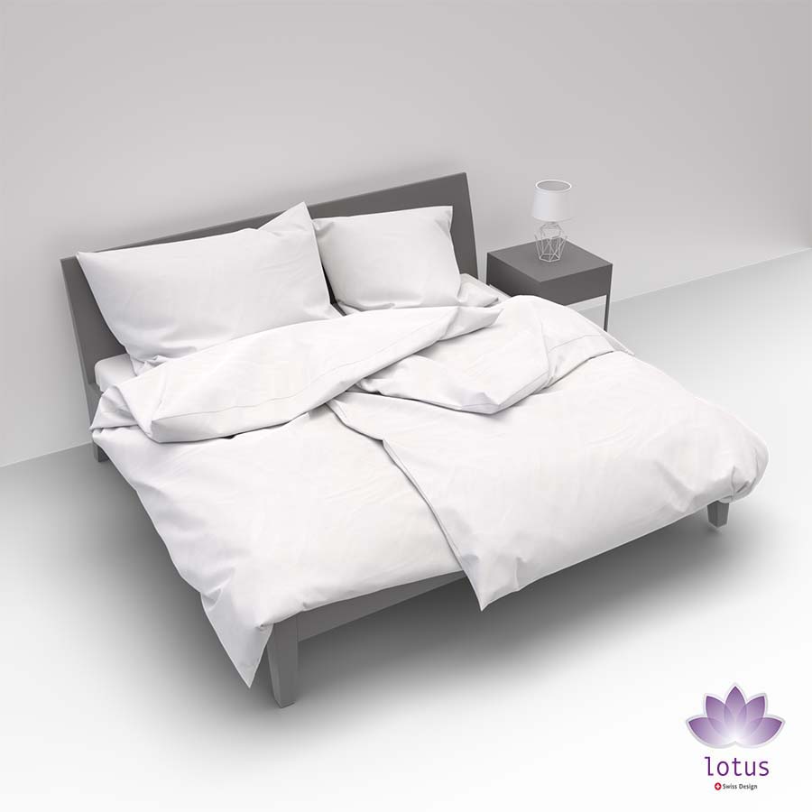 Lotus bed linen Satin uni