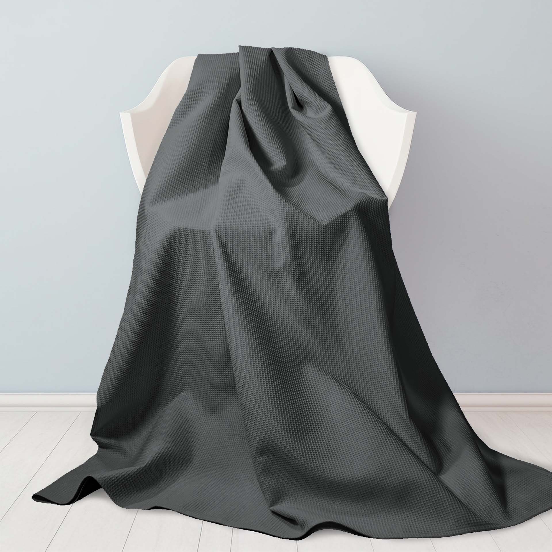 Lotus Sommerdecke aus Waffelpiqué