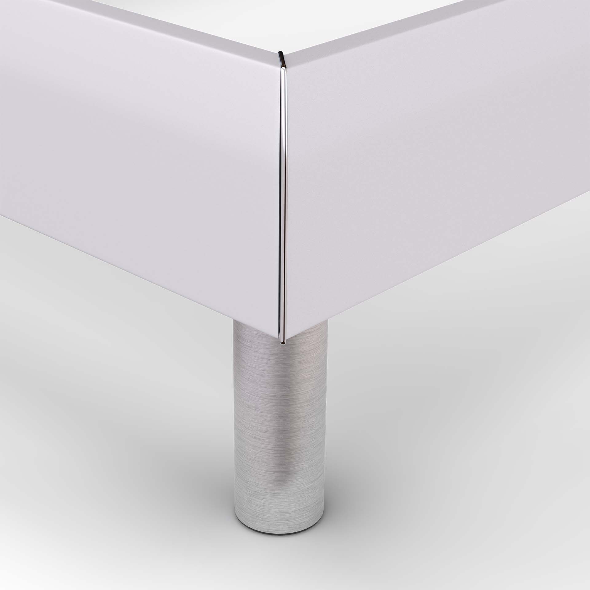 Cadre de lit Softsleep Melody blanc