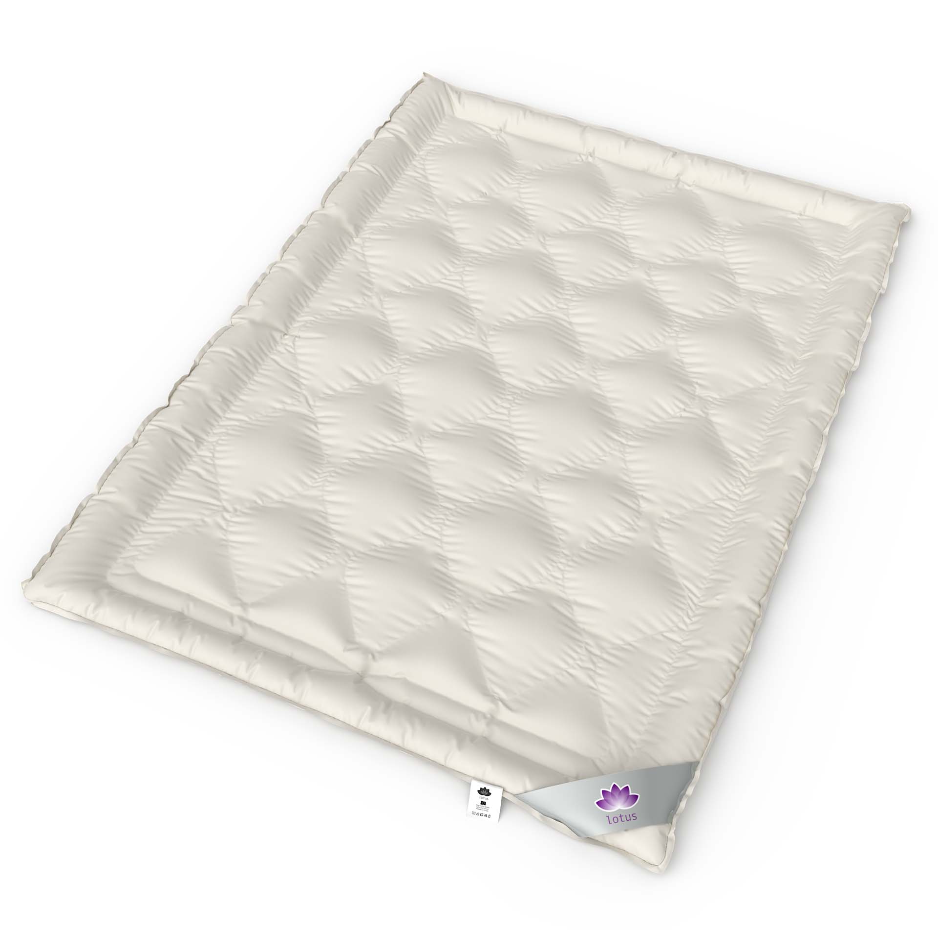 Lotus pure new wool duvet schurwolldecke