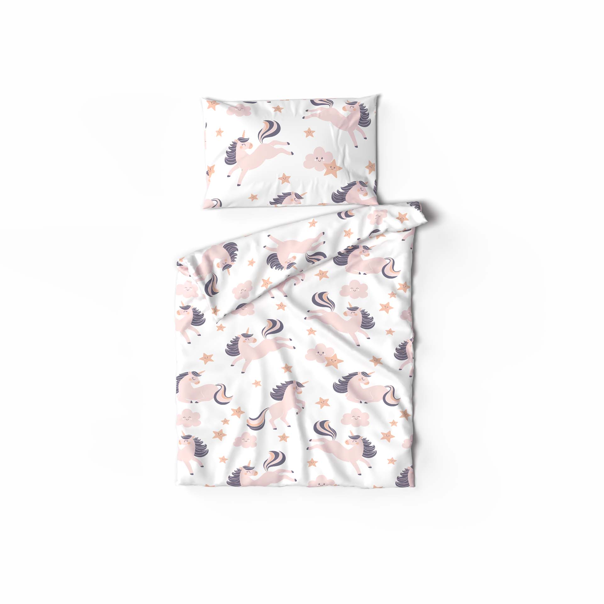 Lotus linge de lit enfants licorne