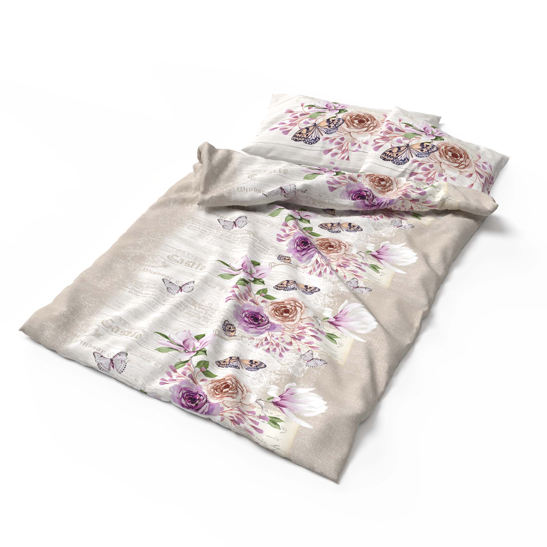 Lotus bed linen Renforcé Royal glory