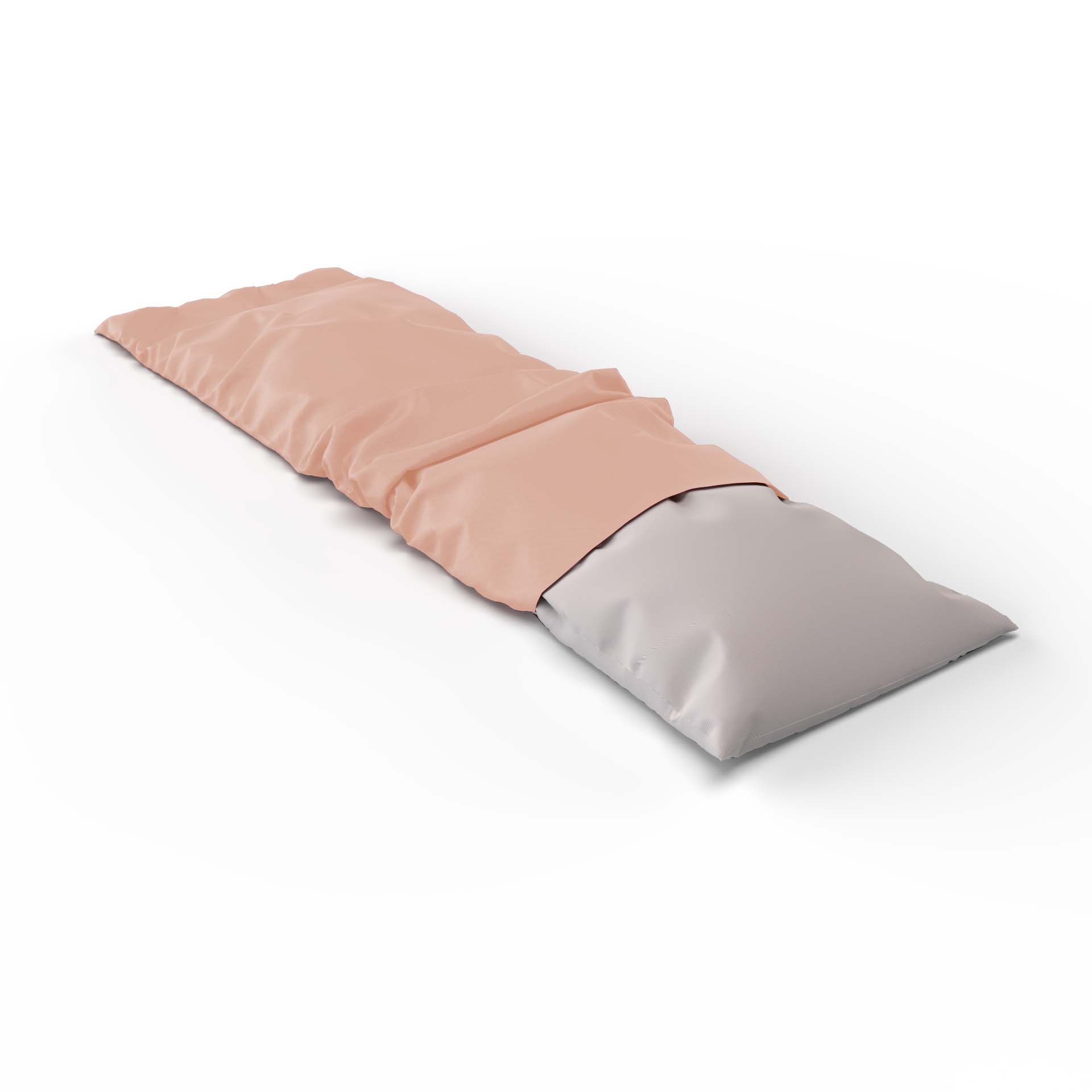 Lotus side sleeper pillow cover