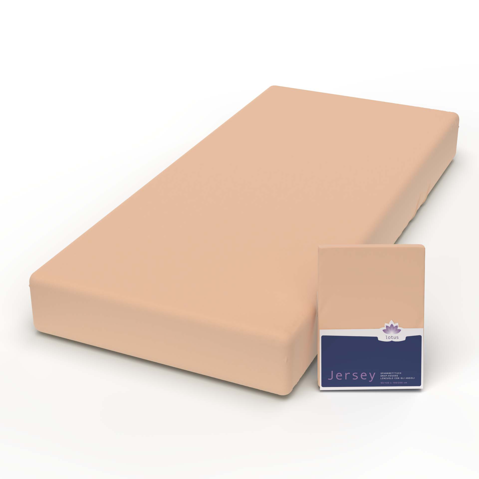 Lotus Jersey fitted sheet Comfort