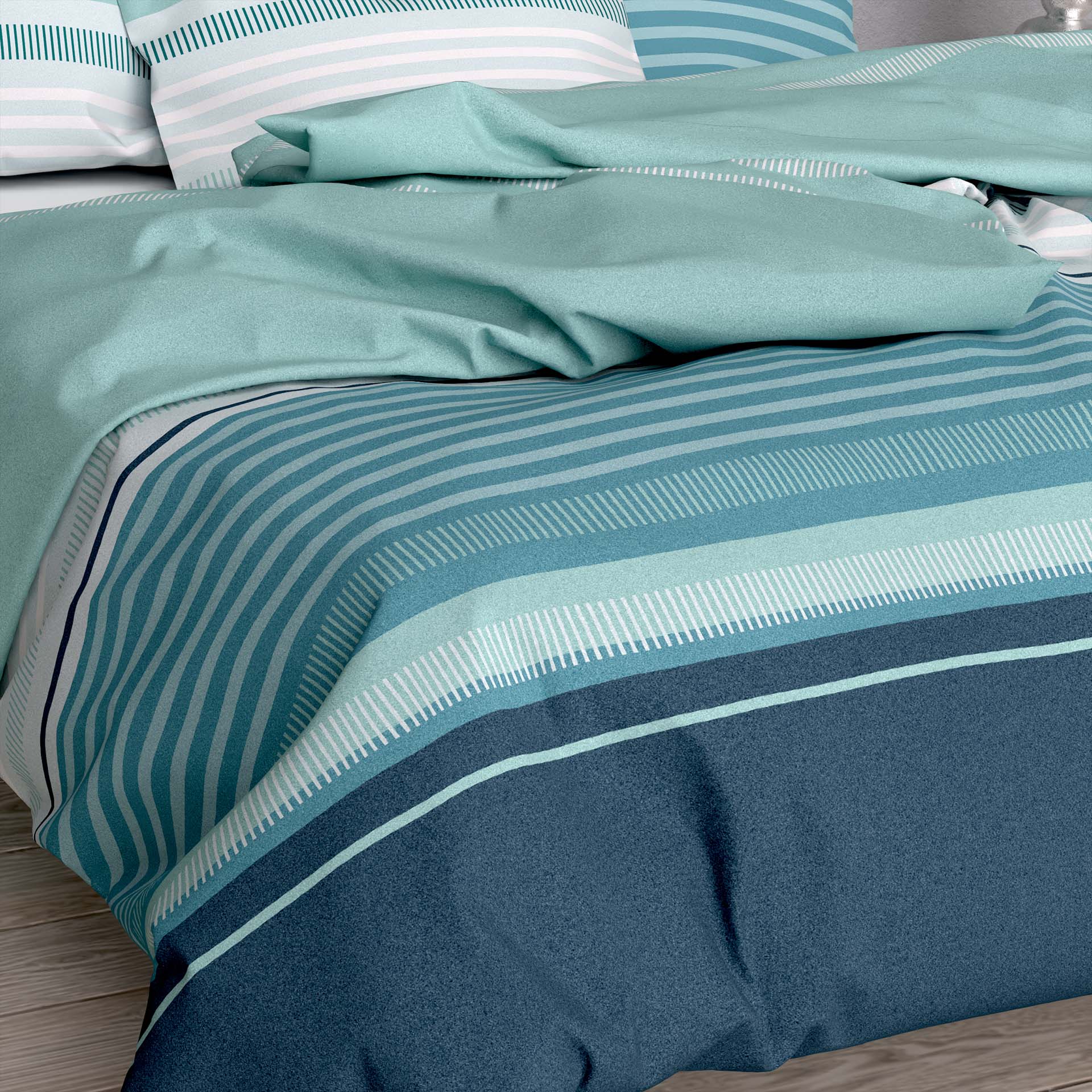 Lotus linge de lit satin Levia