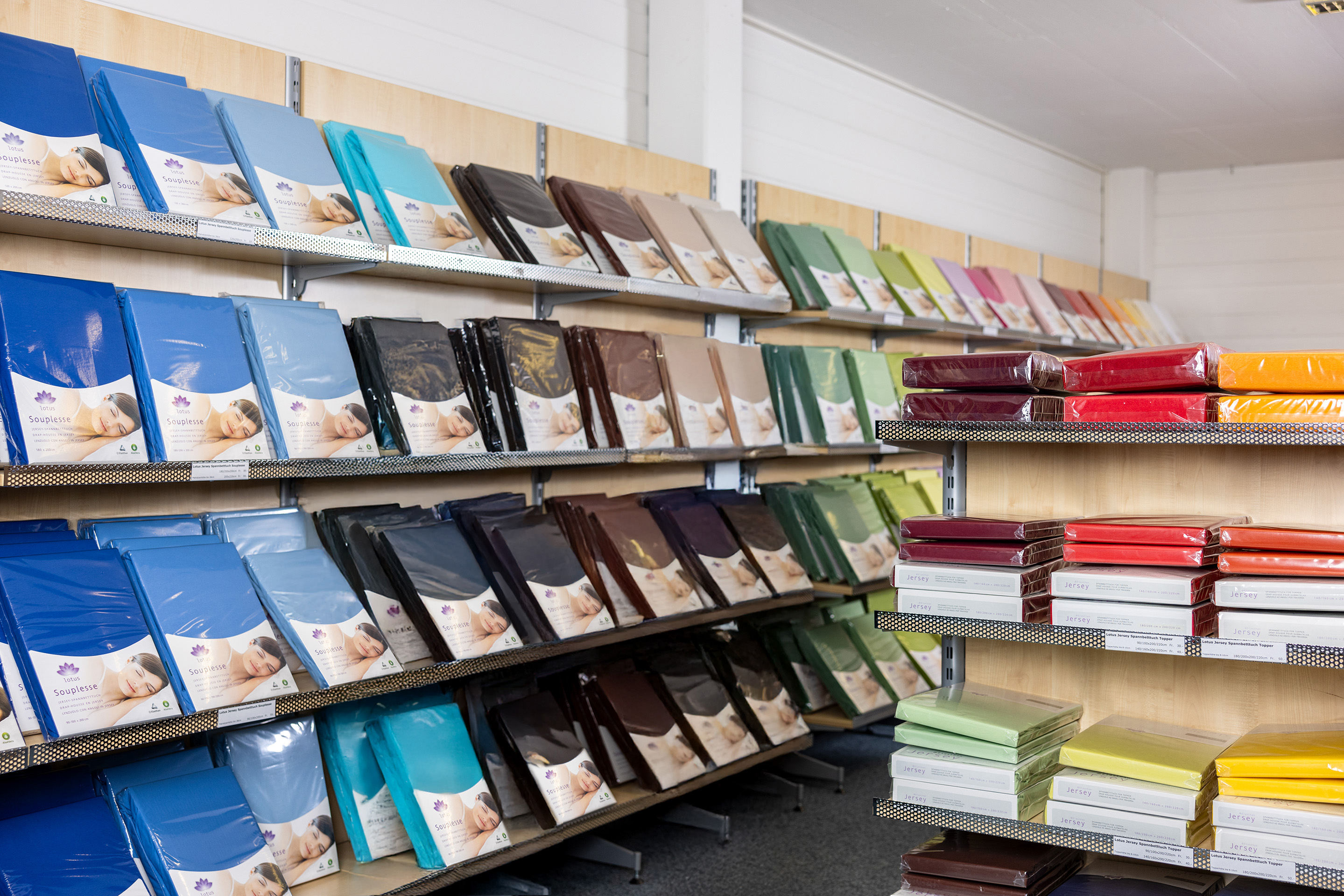 Hochwertige Fixleintuecher Souplesse grosse Auswahl