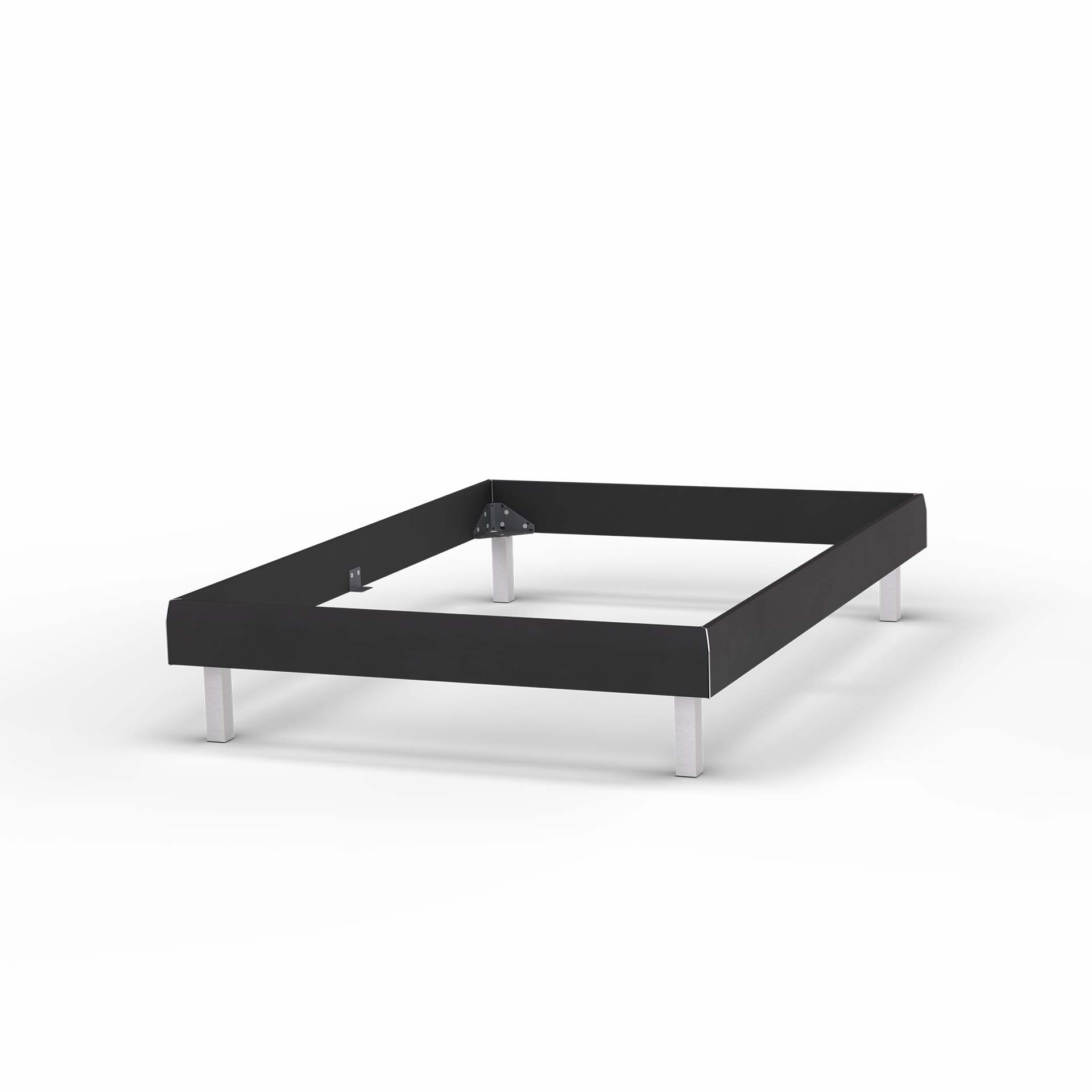Melody bed frame black
