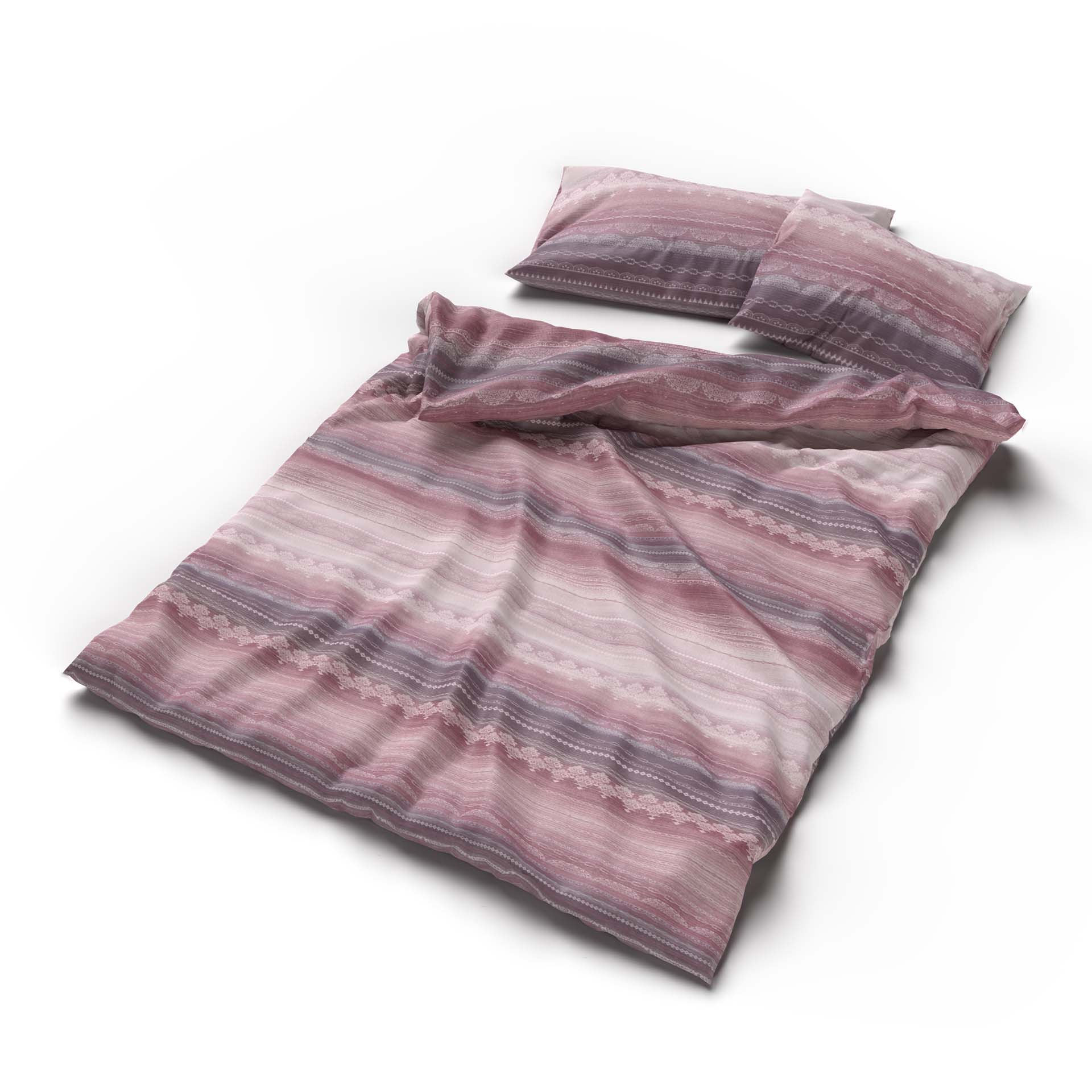 Lotus bed linen Satin Création Ajala