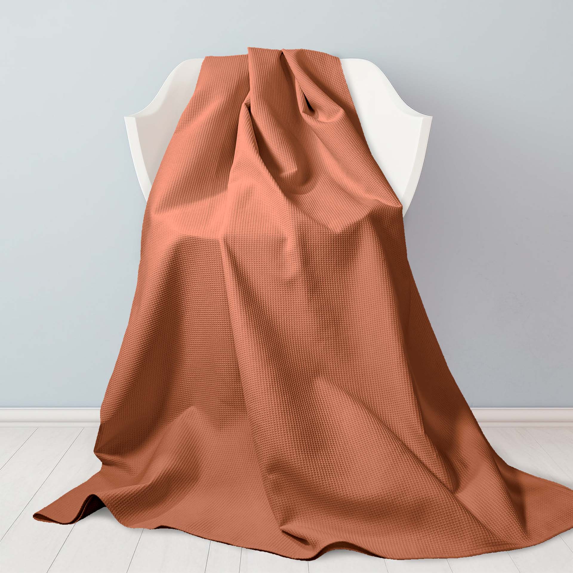 Lotus Sommerdecke aus Waffelpiqué