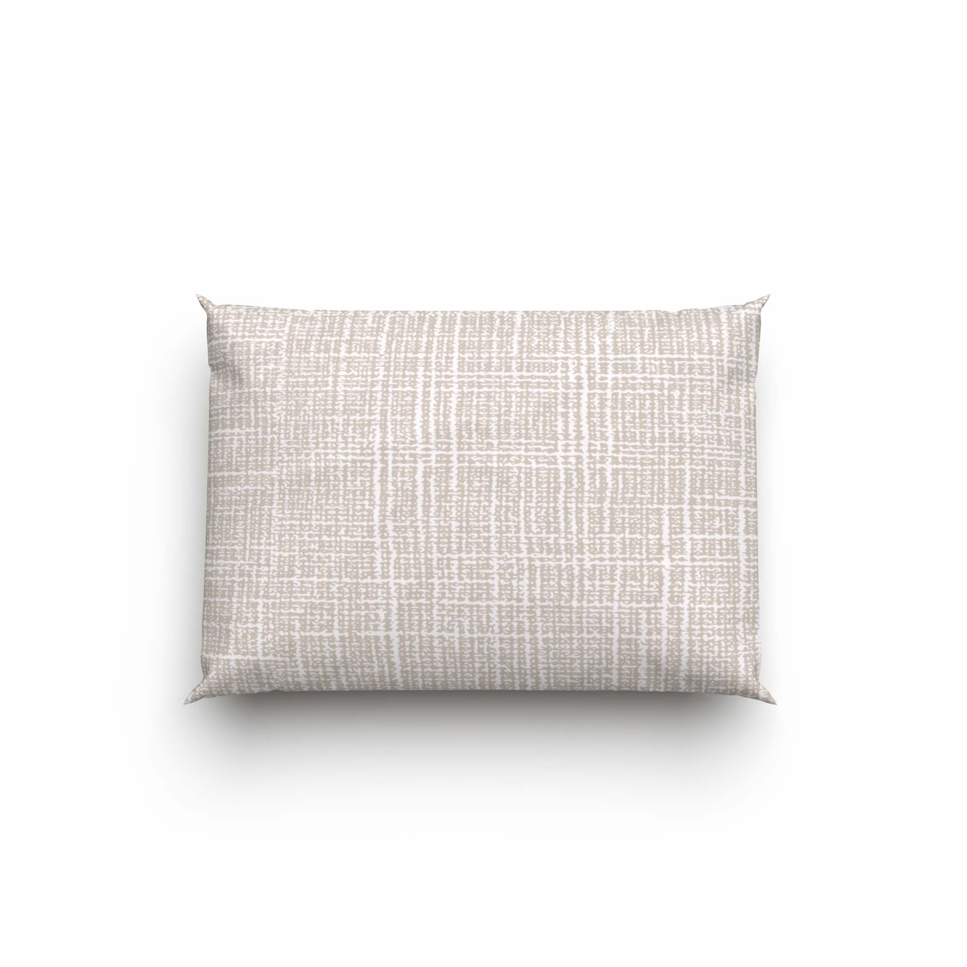Lotus bed linen Satin Orlane taupe