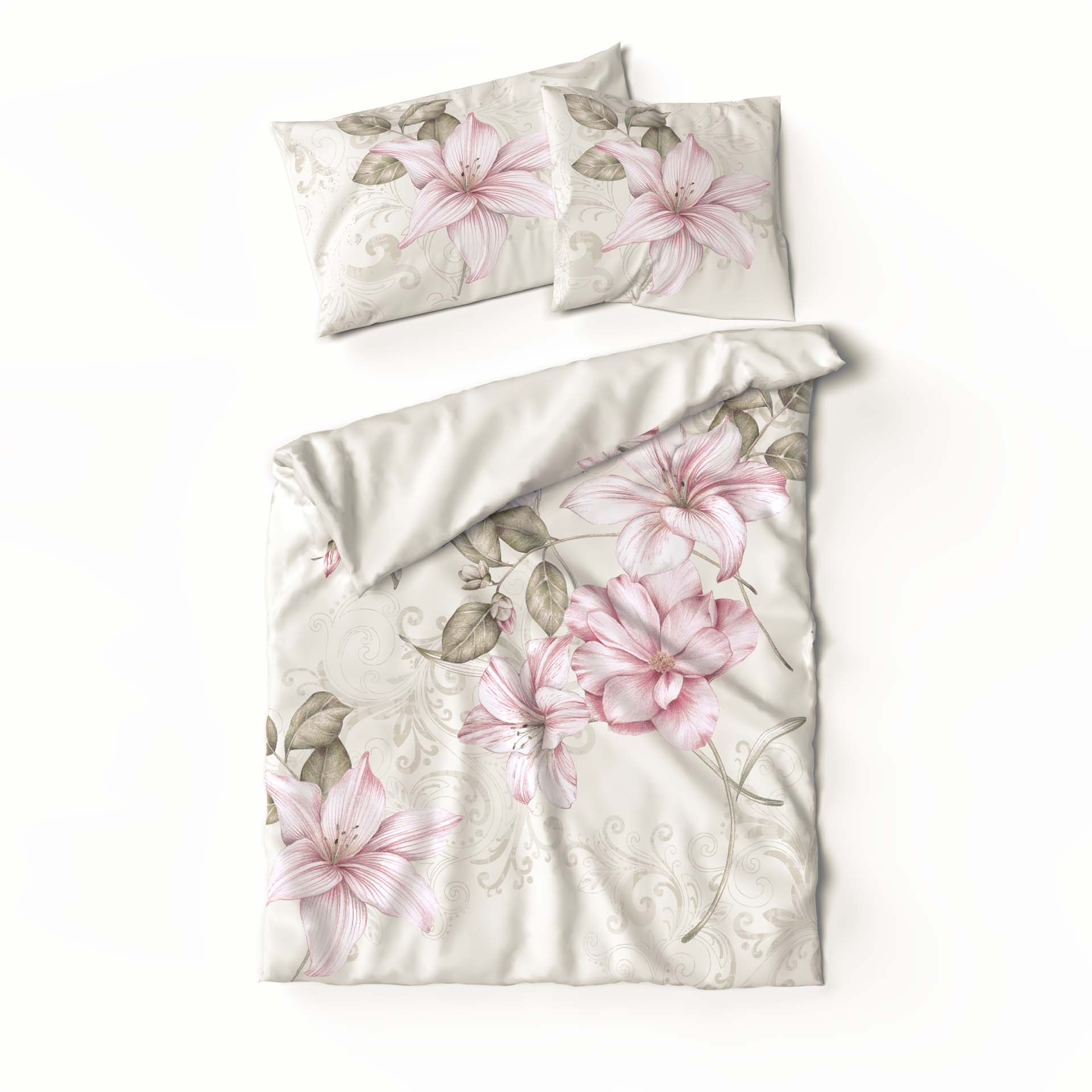 Lotus linge de lit satin Boutique Scarlett Lotus linge de lit satin Boutique Scarlett