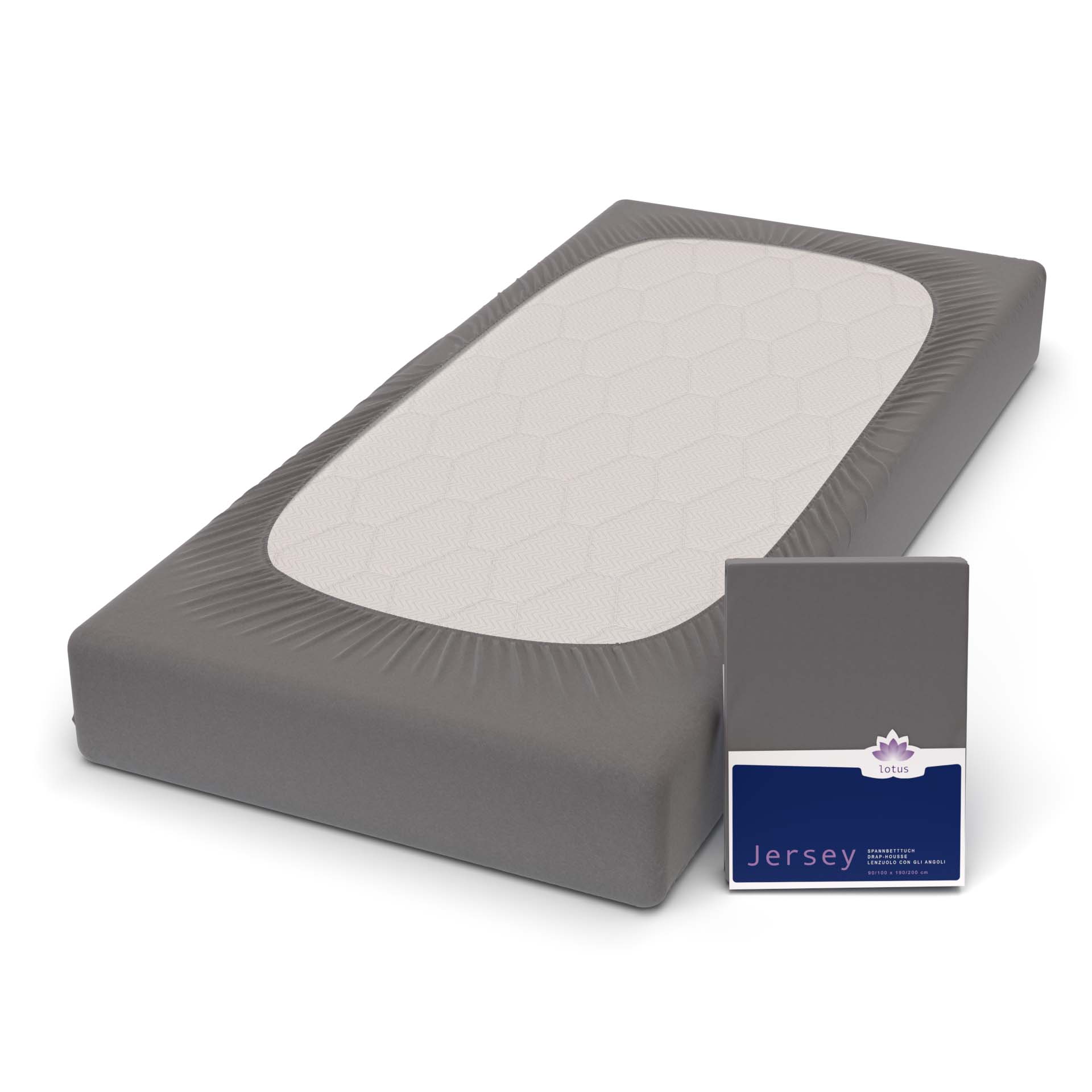 Lotus Jersey fitted sheet Comfort