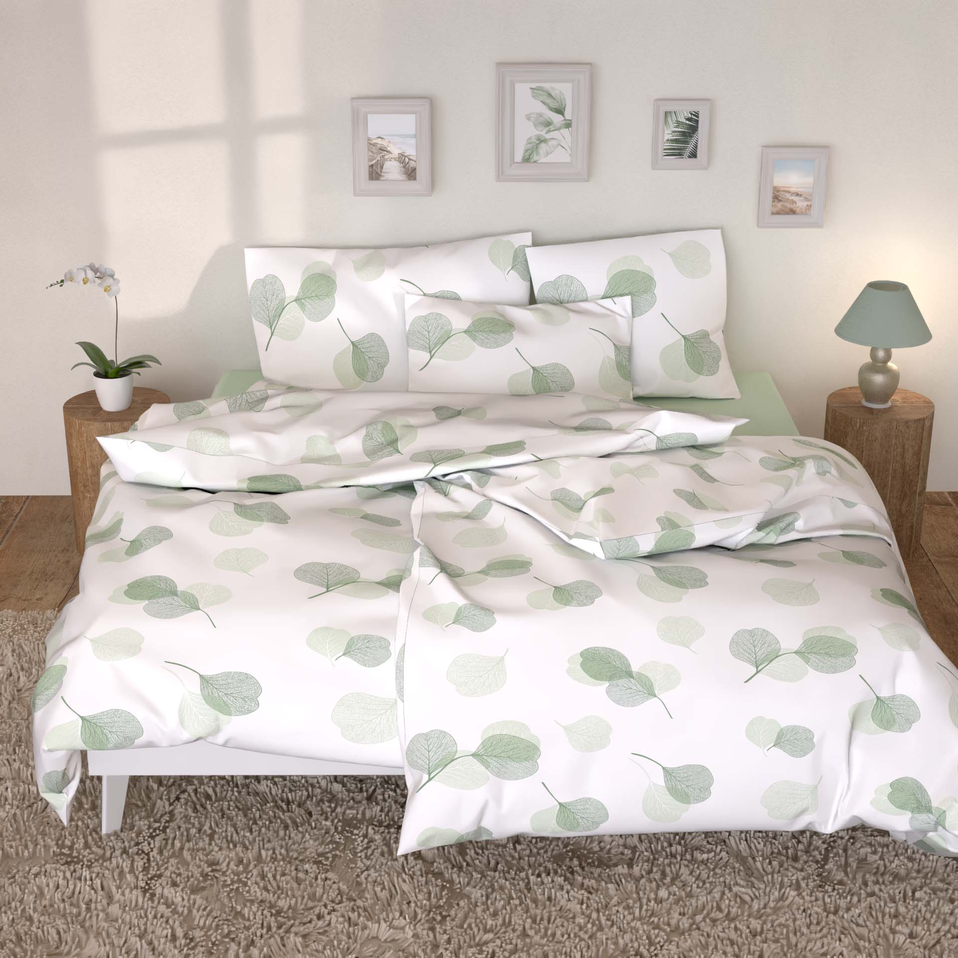 Lotus bed linen Renforcé Sayumi