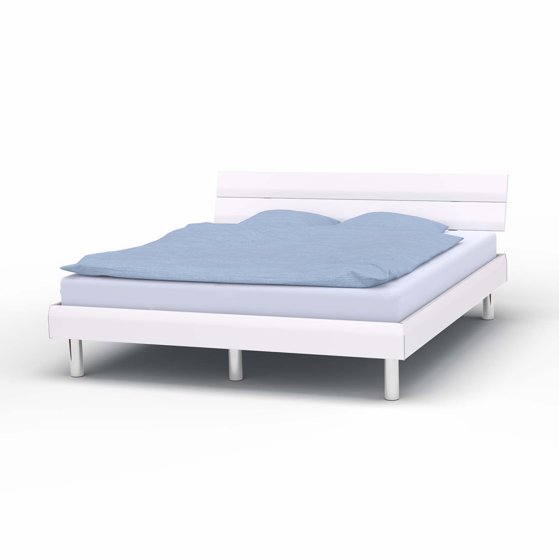 Cadre de lit Softsleep Melody blanc