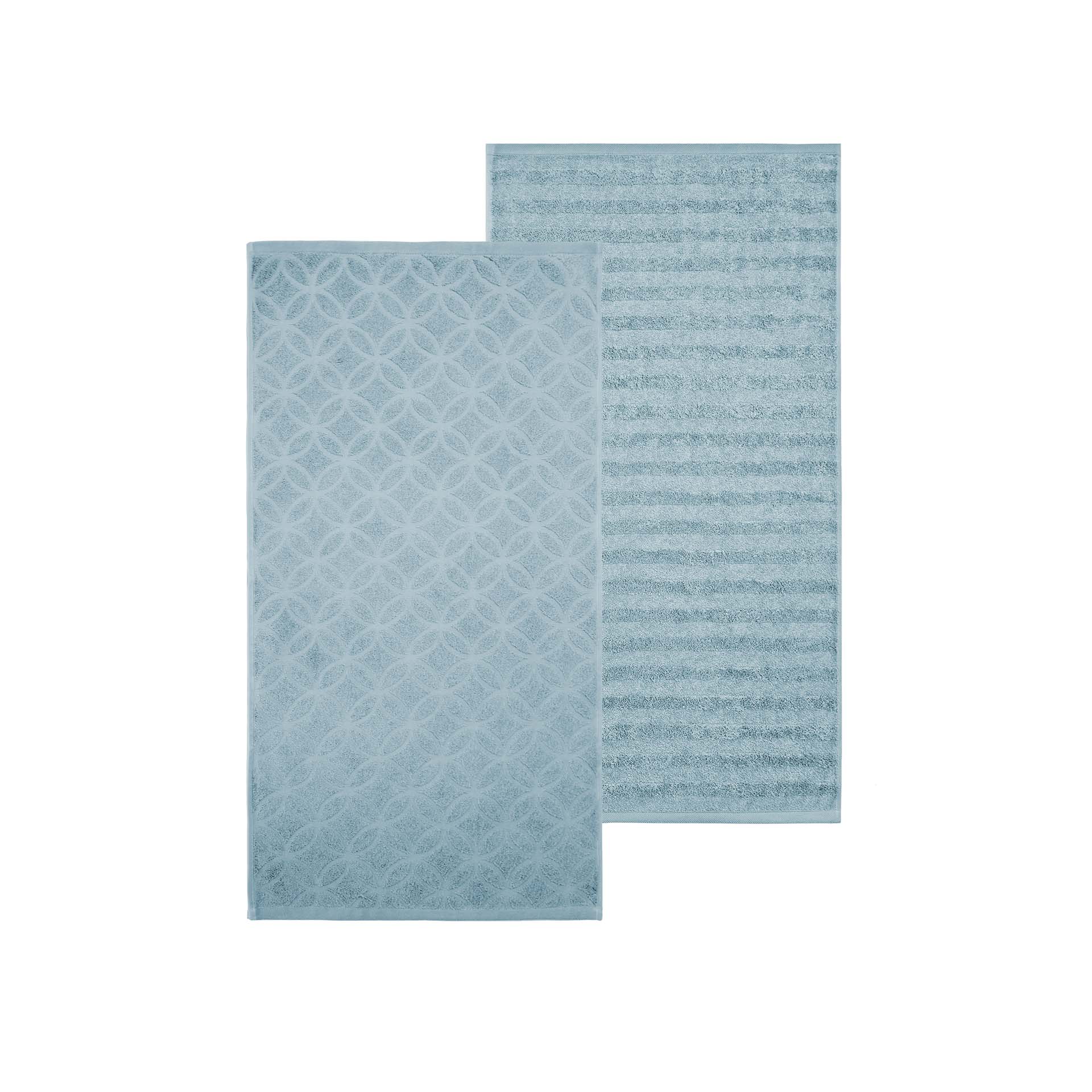 Frottéwäsche 2er Set Handtuch 50x90 cm - Ranura und Vibe