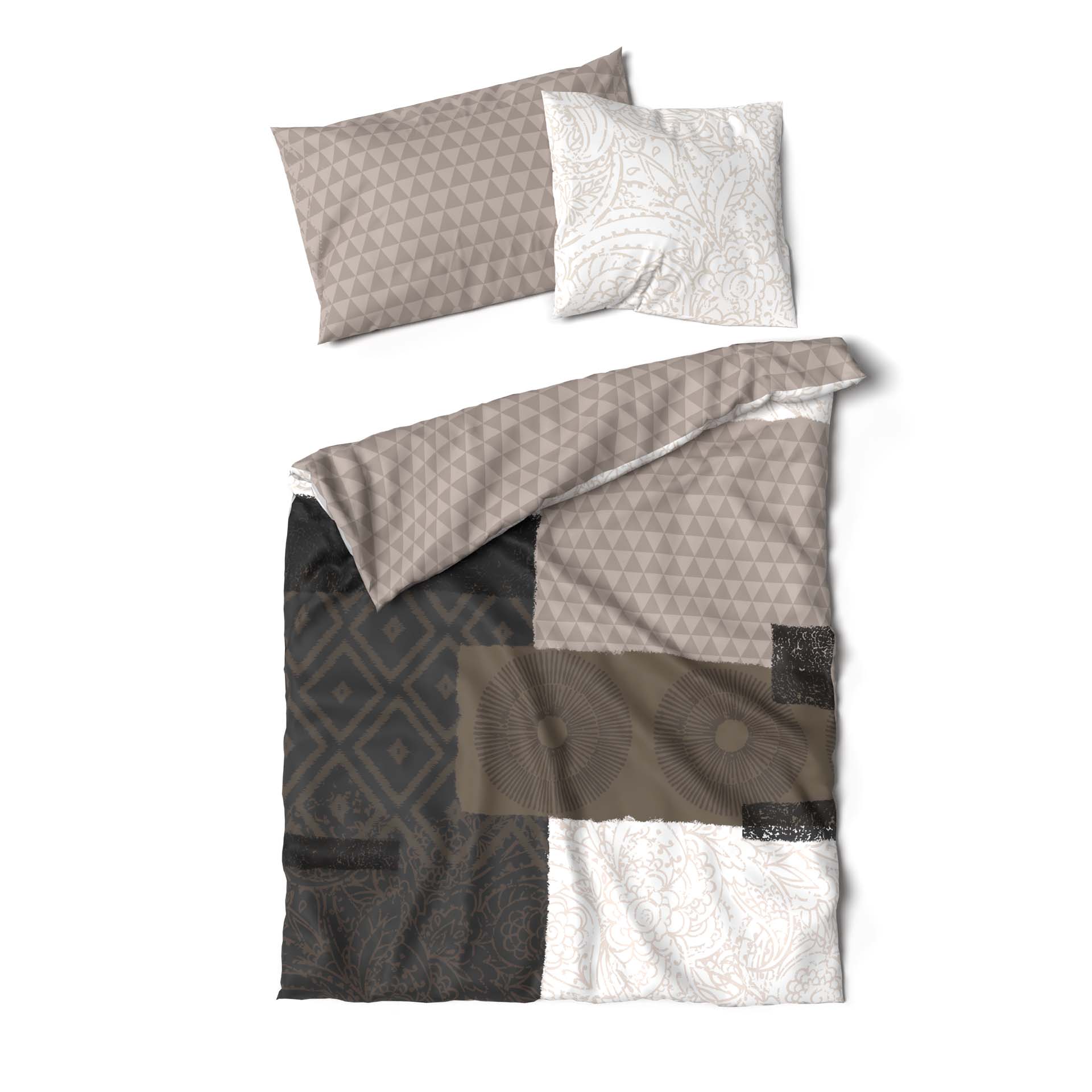 Lotus Création linge de lit satin Yeshia Lotus Création linge de lit satin Yeshia