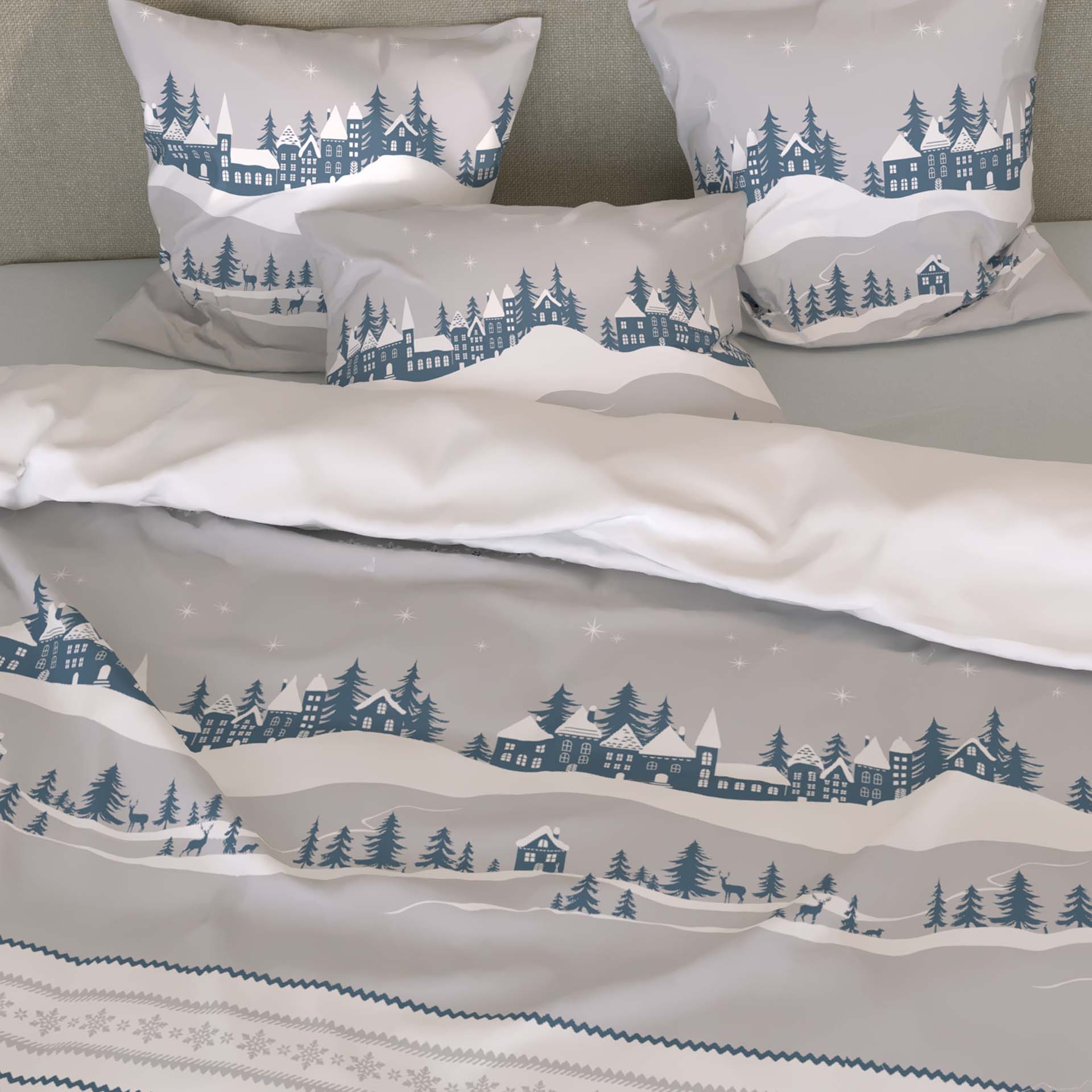 Lotus Bettwäsche Flanell Pontresina