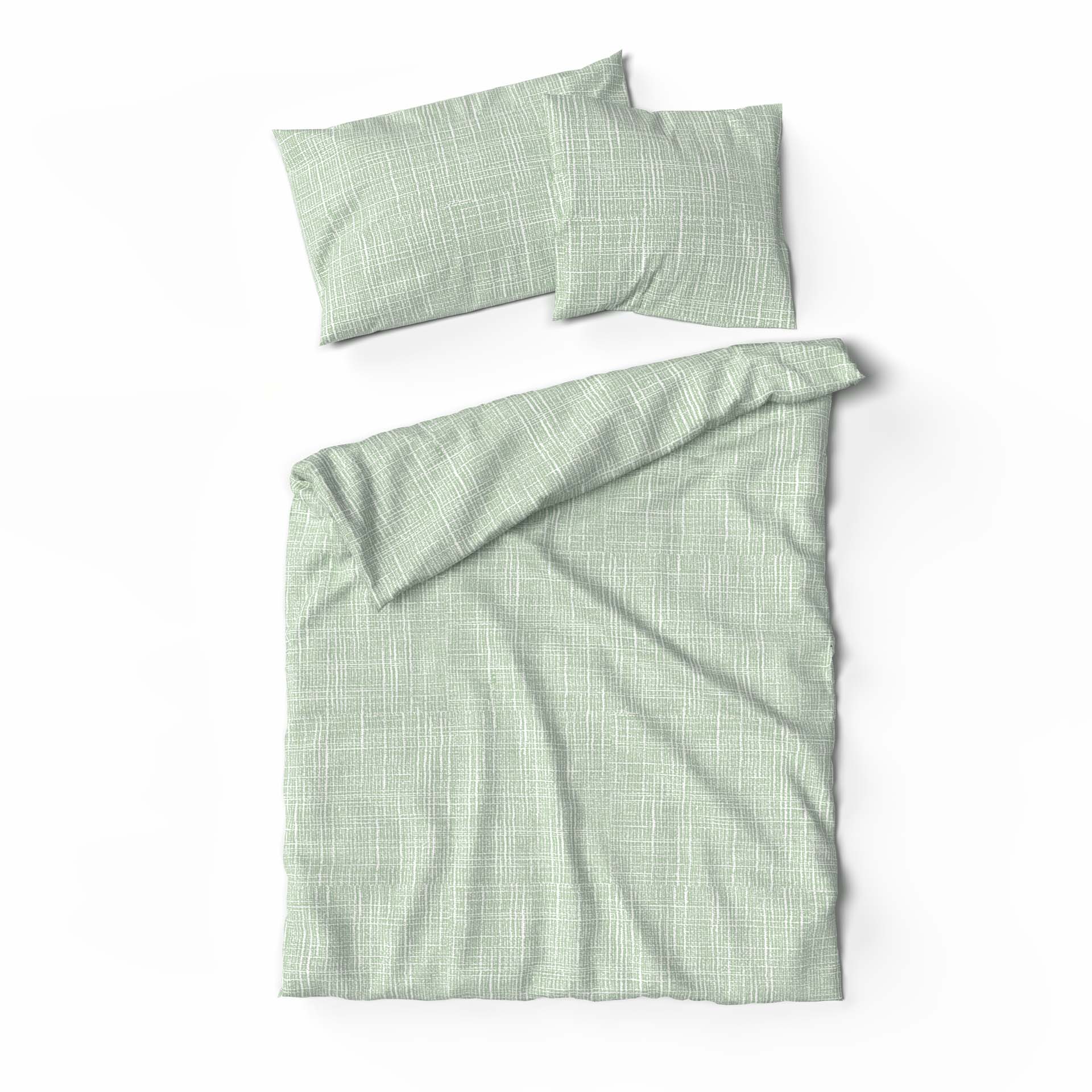 Lotus linge de lit Satin Orlane salbei
