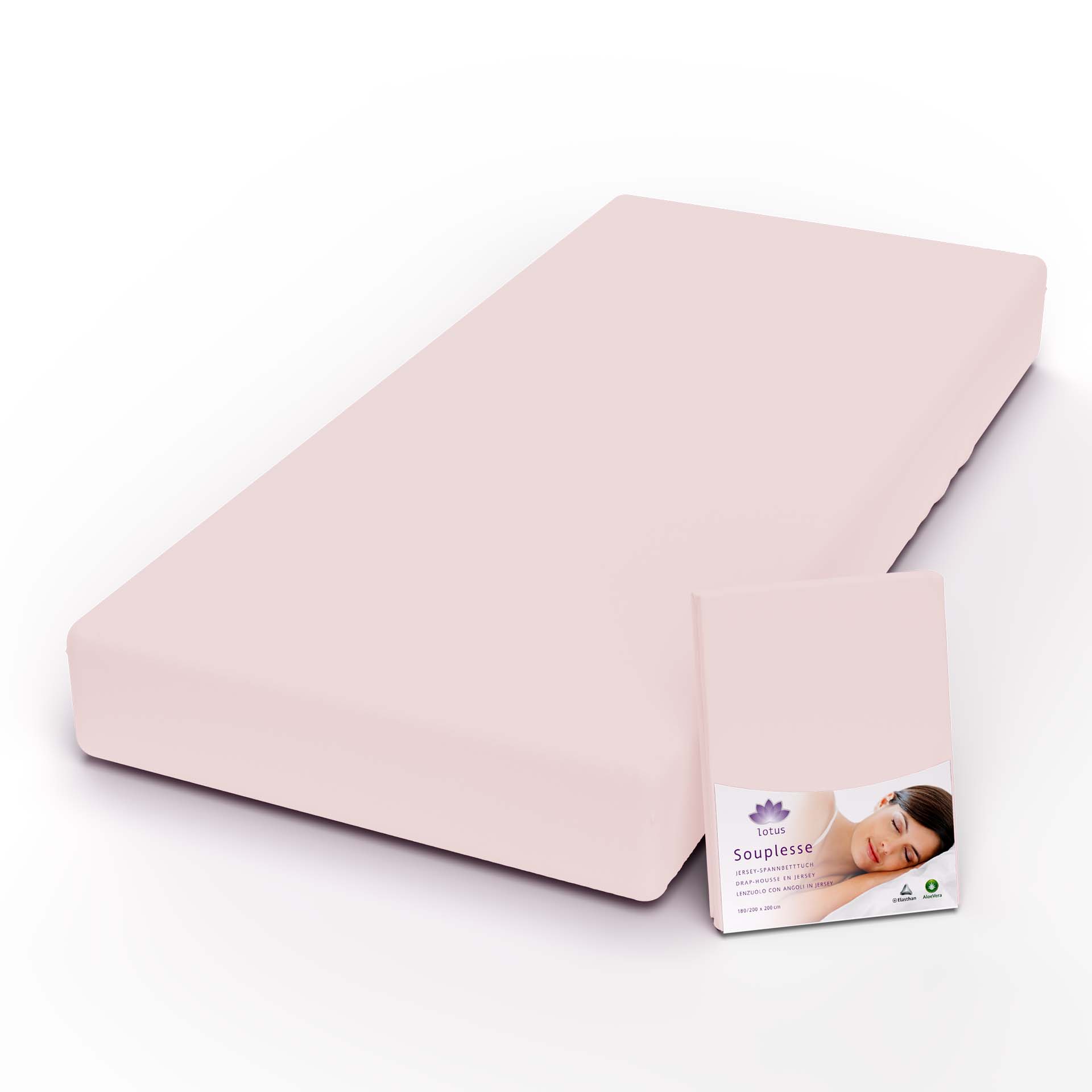 Lotus Jersey Fitted Sheet Souplesse
