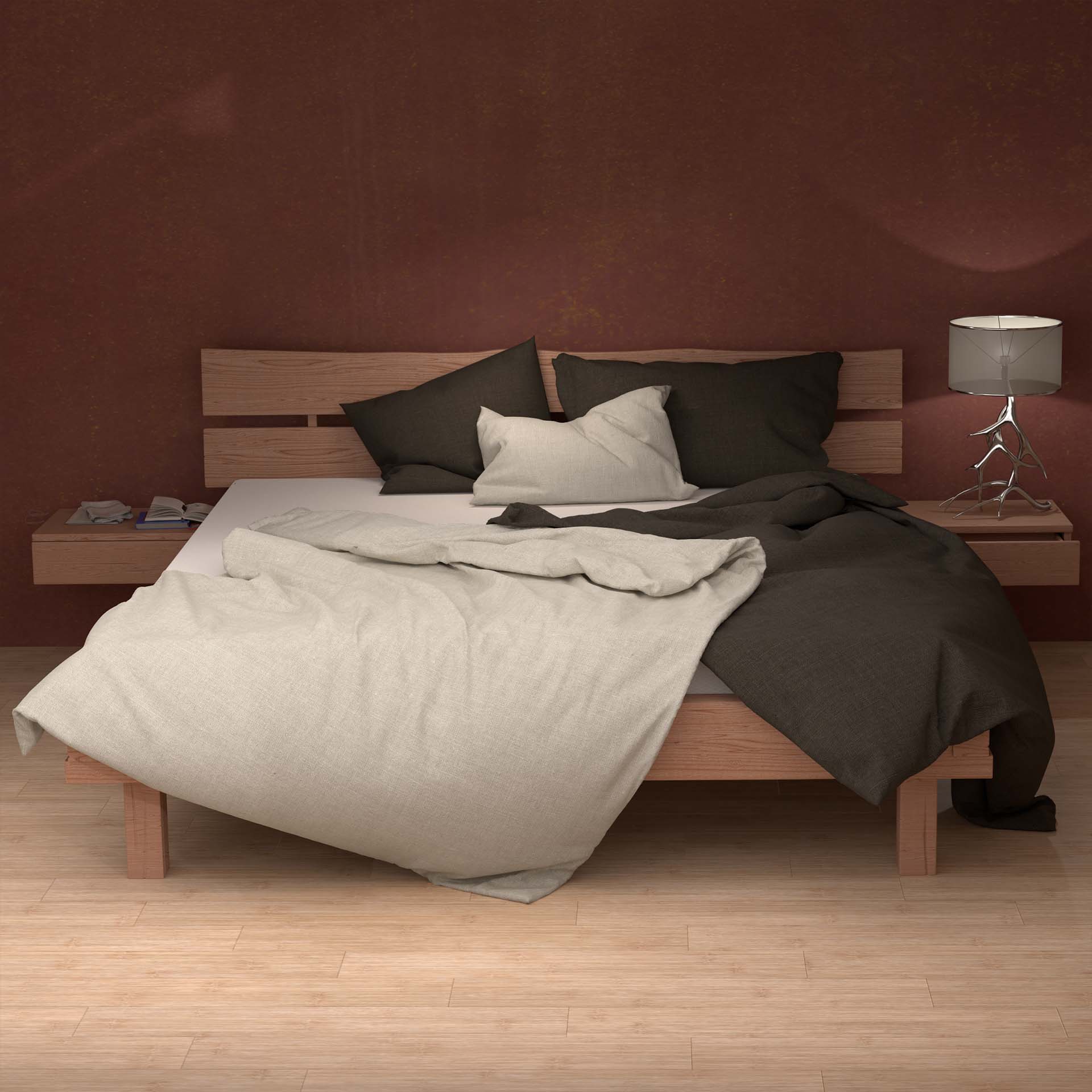 Lotus bed linen plain