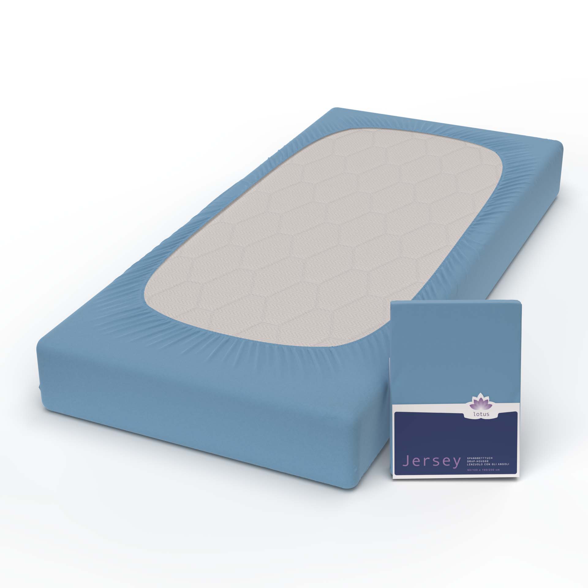 Lotus Jersey fitted sheet Comfort