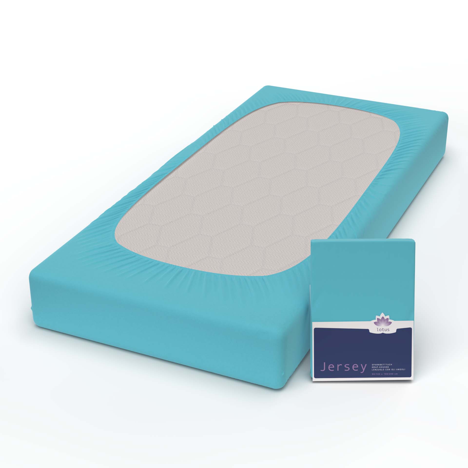 Lotus Jersey fitted sheet Comfort