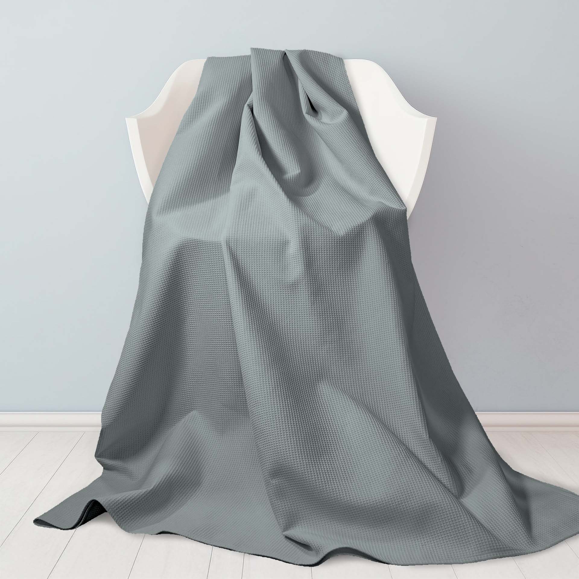 Lotus Sommerdecke aus Waffelpiqué