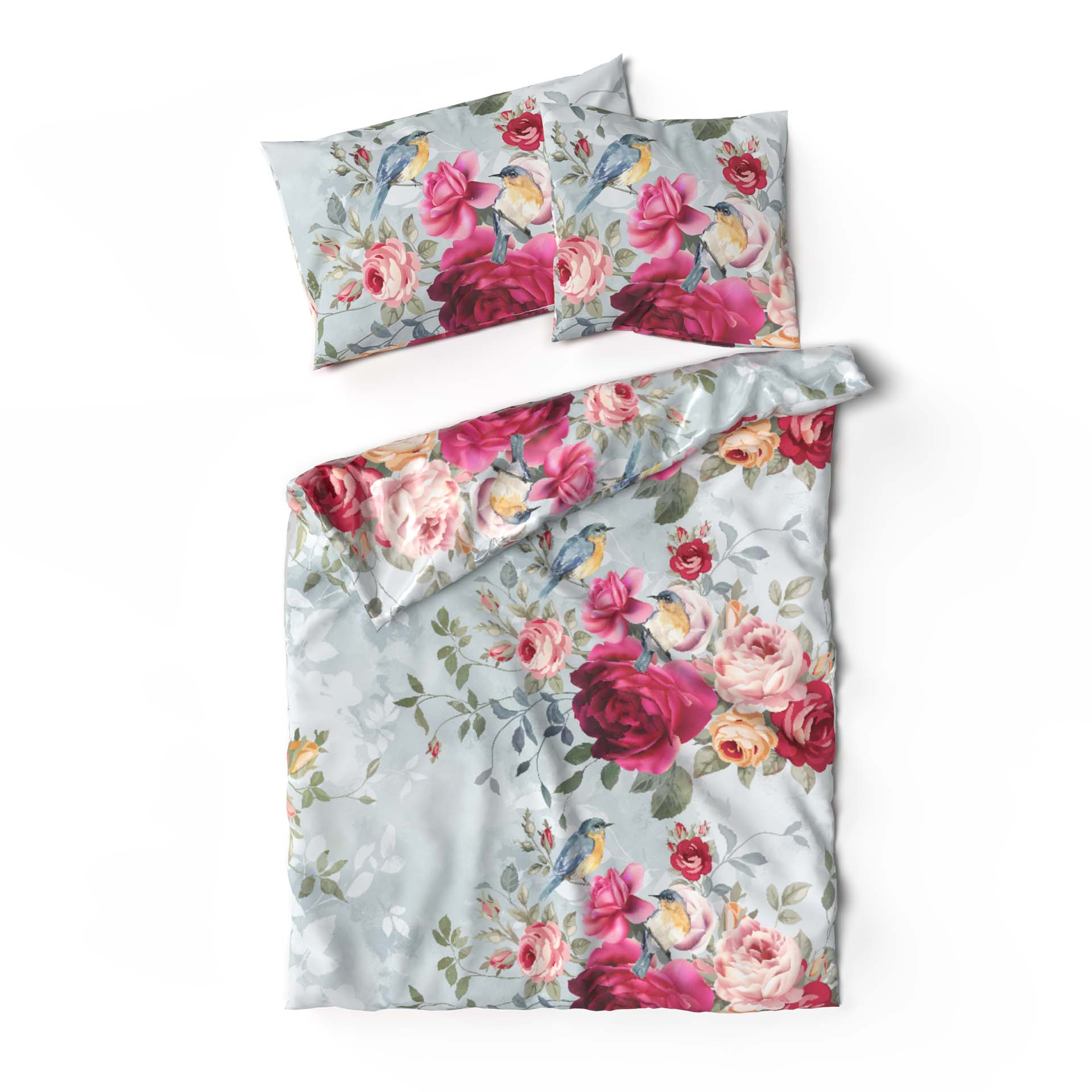 Lotus linge de lit satin Caja