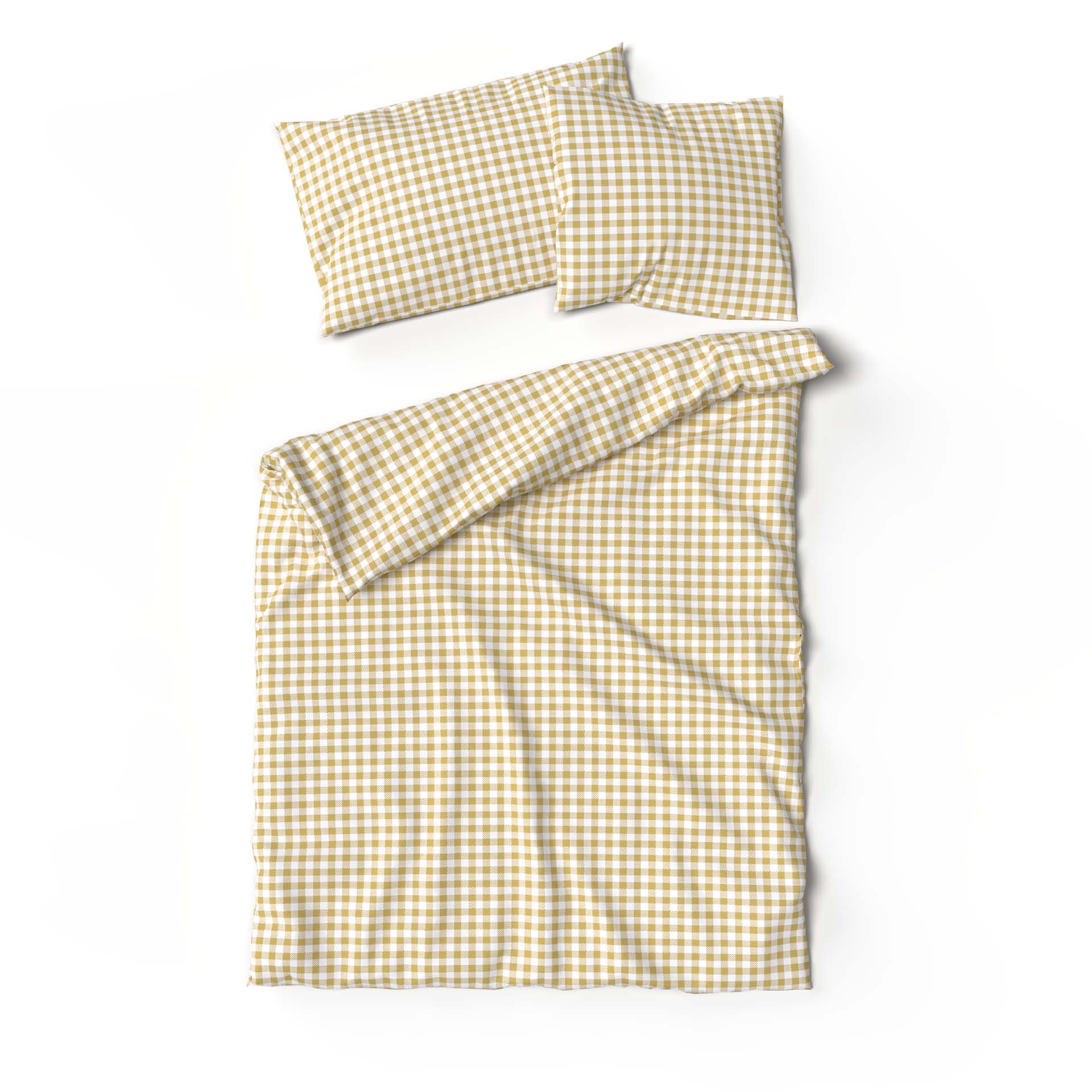 Lotus linge de lit renforcé Kölsch jaune