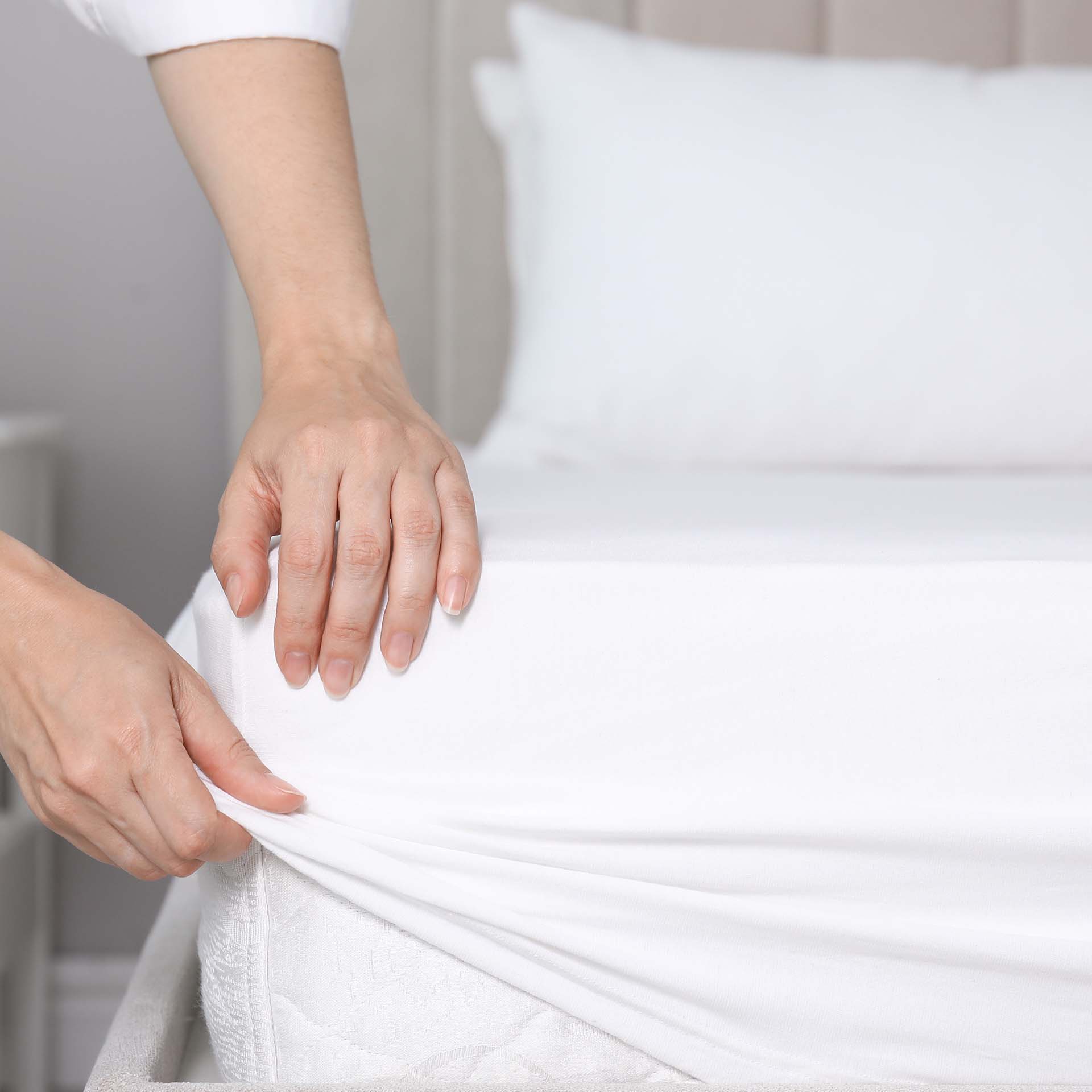 Hochwertige Fixleintuecher  Lotus Souplesse 01