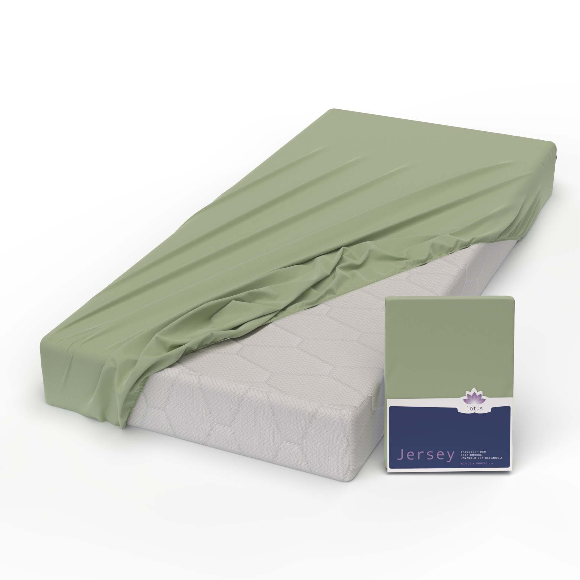 Lotus Jersey fitted sheet Comfort