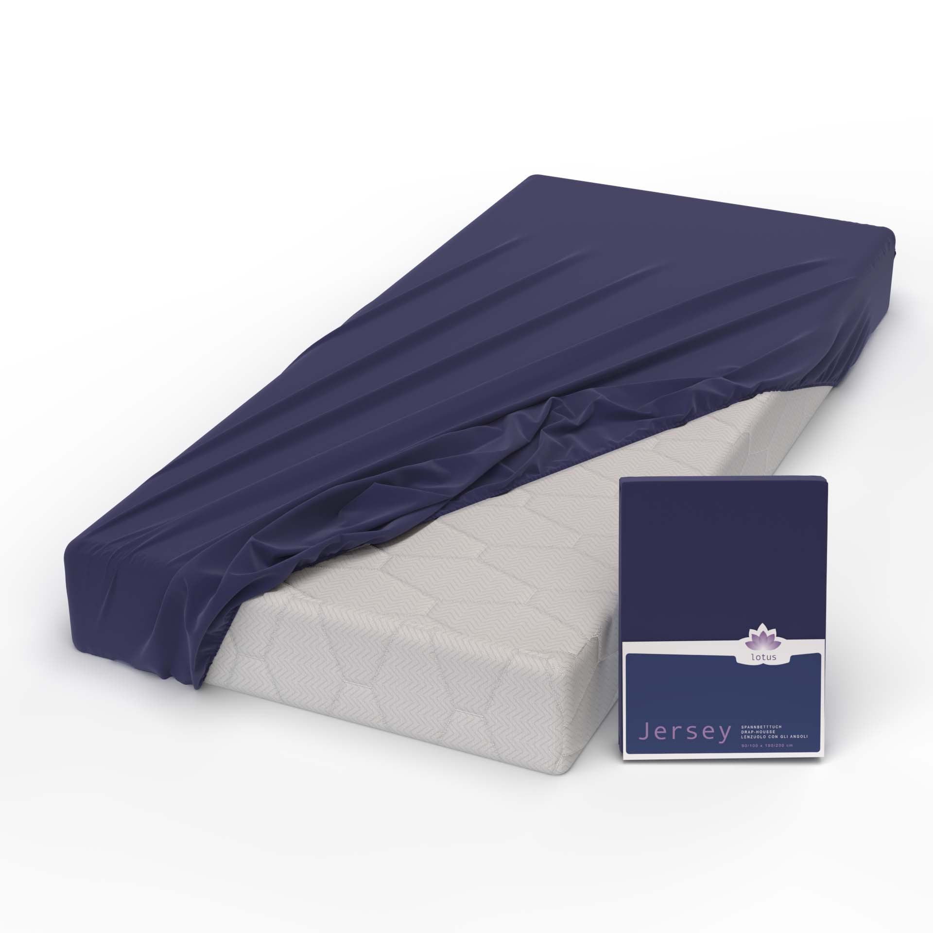 Lotus Jersey fitted sheet Comfort