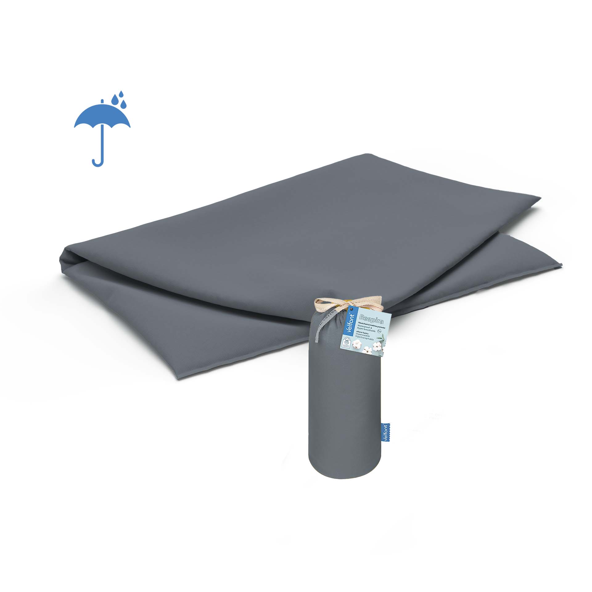 Velfont Respira waterproof pillow covers