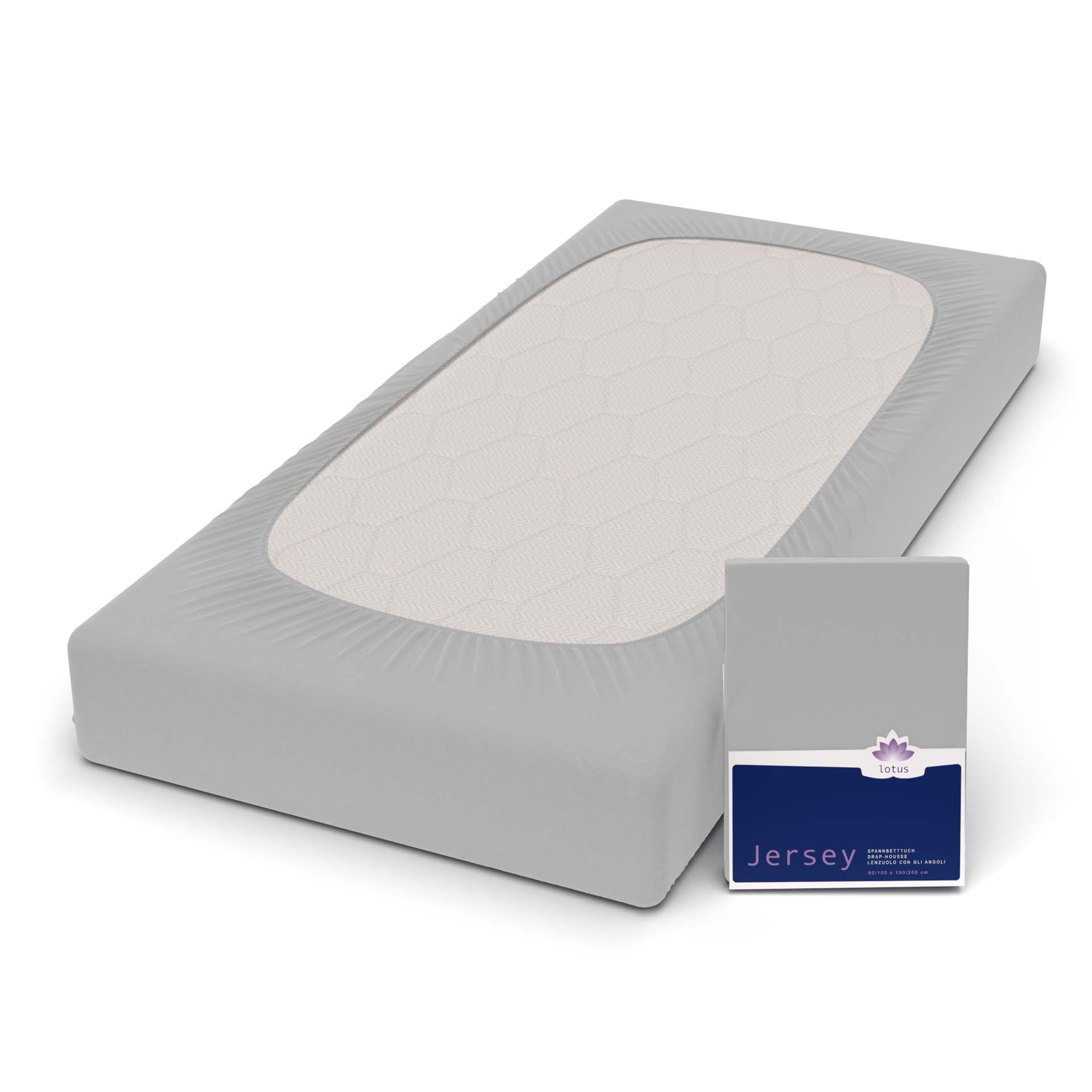 Lotus Jersey fitted sheet Comfort