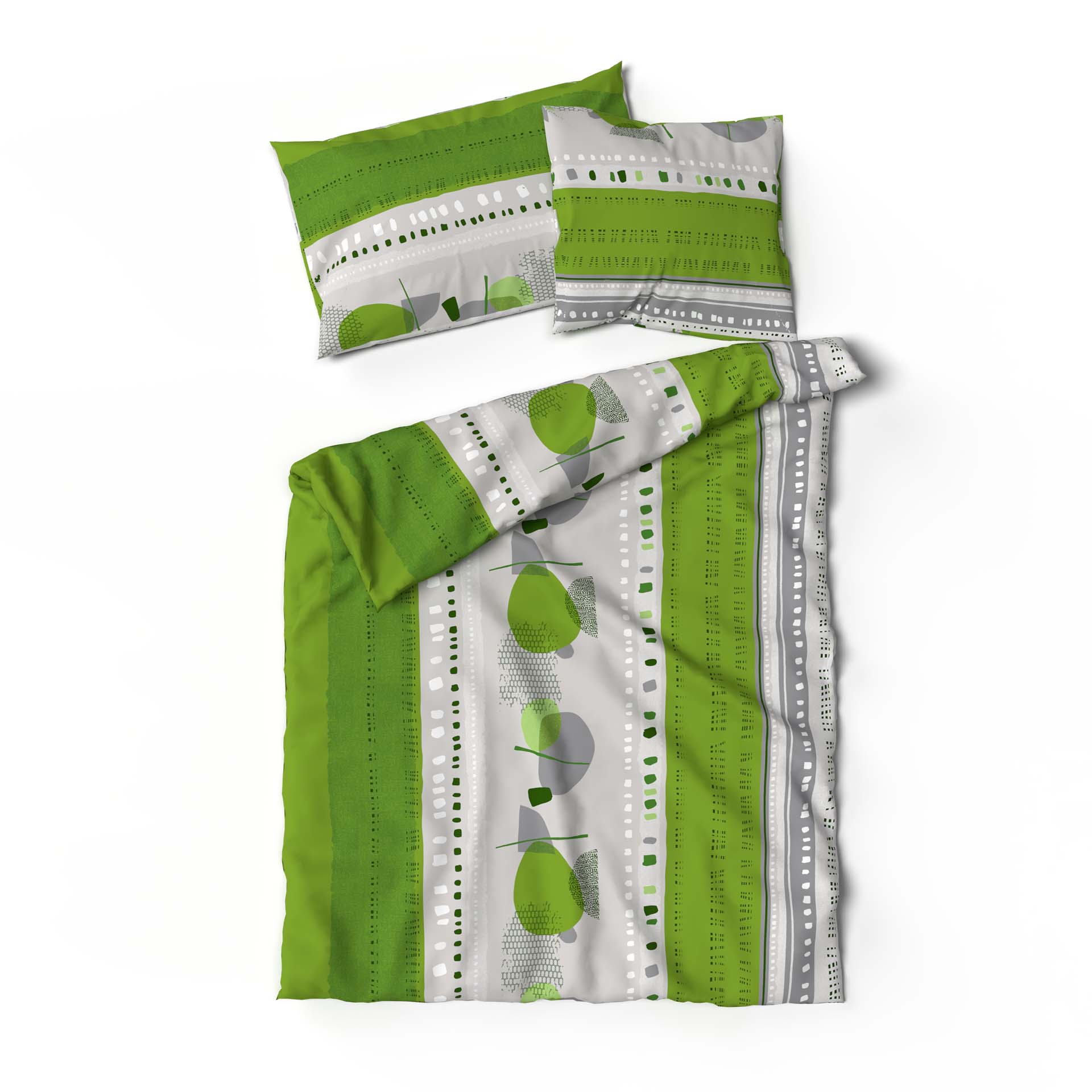 Lotus bed linen Bamboo Tulani green