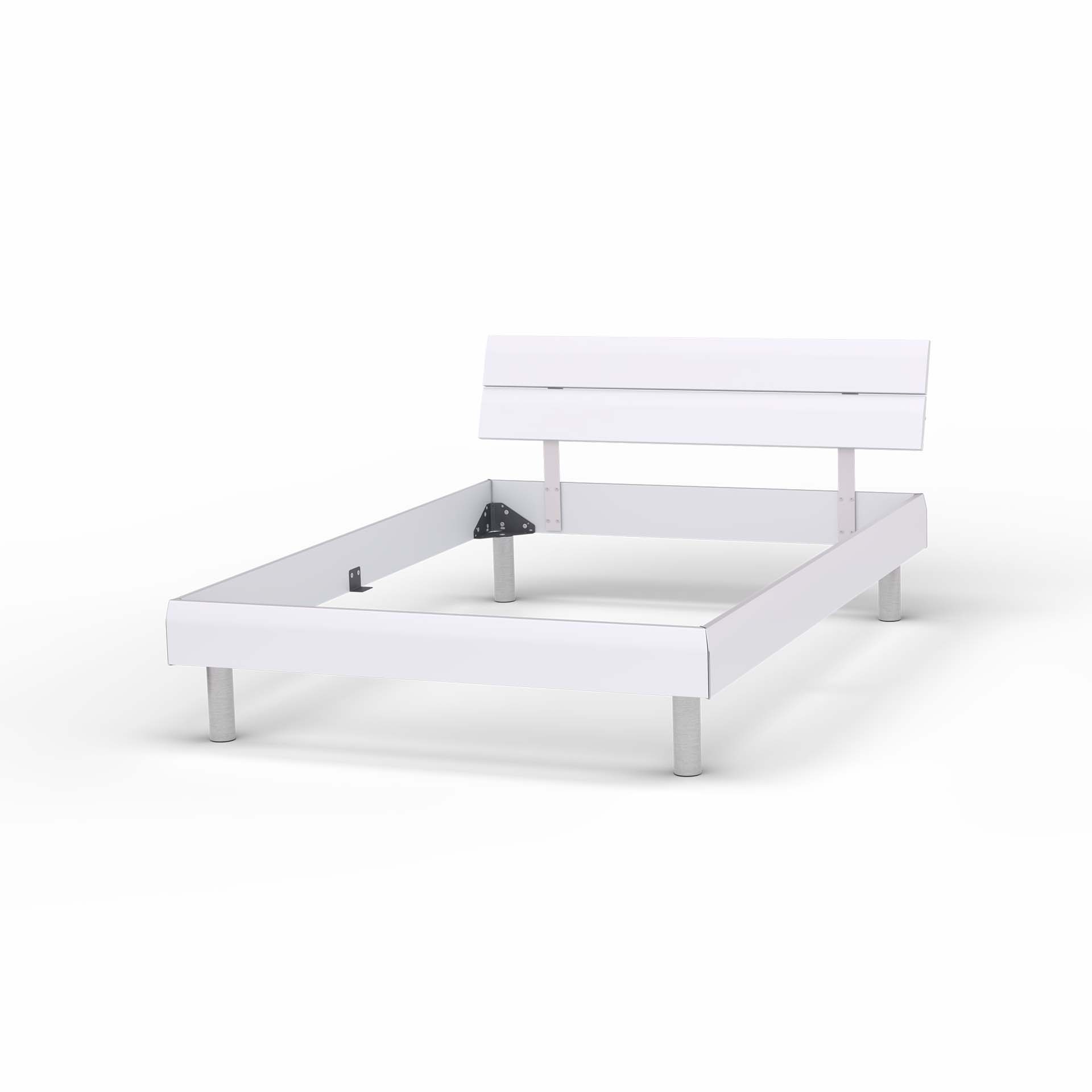 Cadre de lit Softsleep Melody blanc