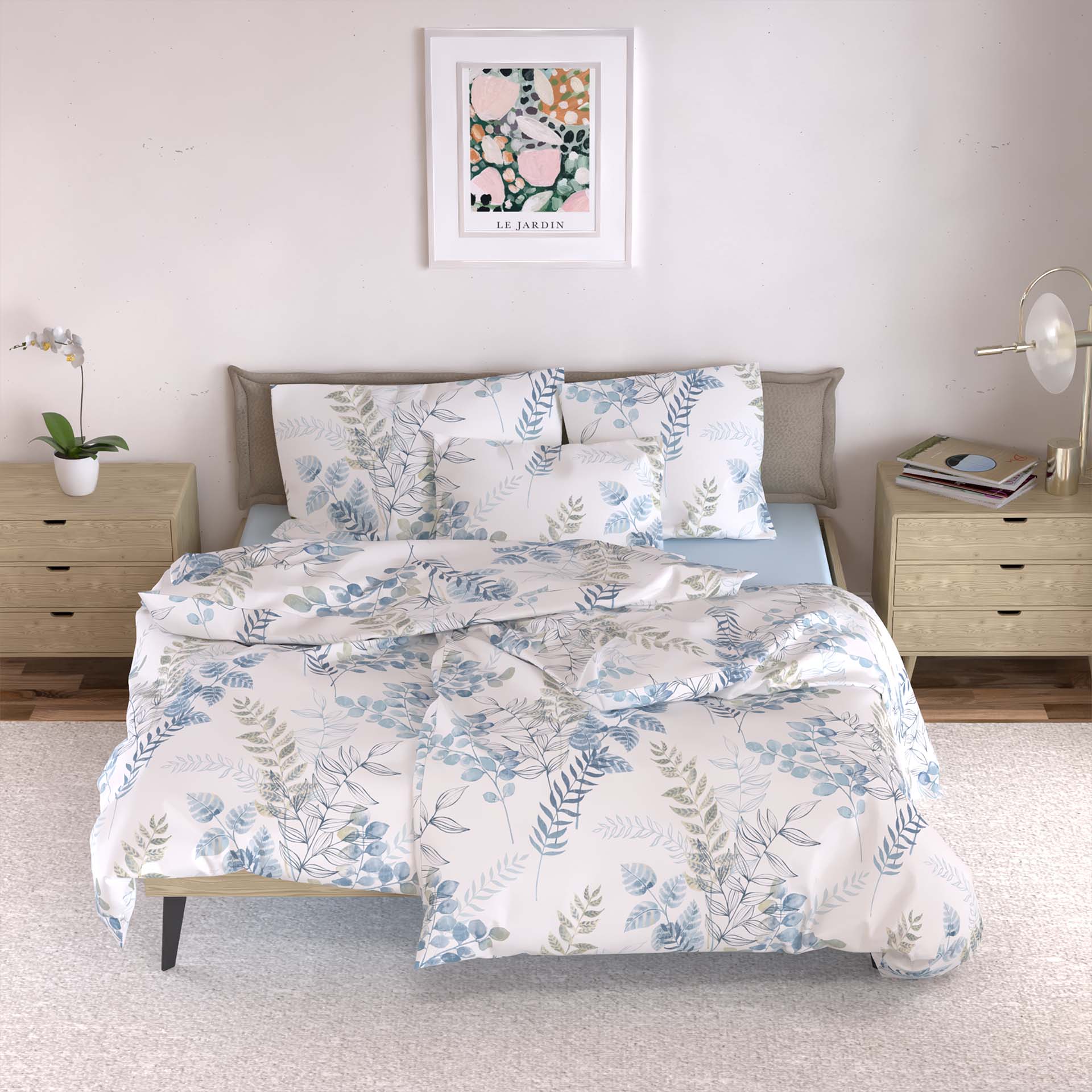 Lotus bed linen Renforcé Mirmande