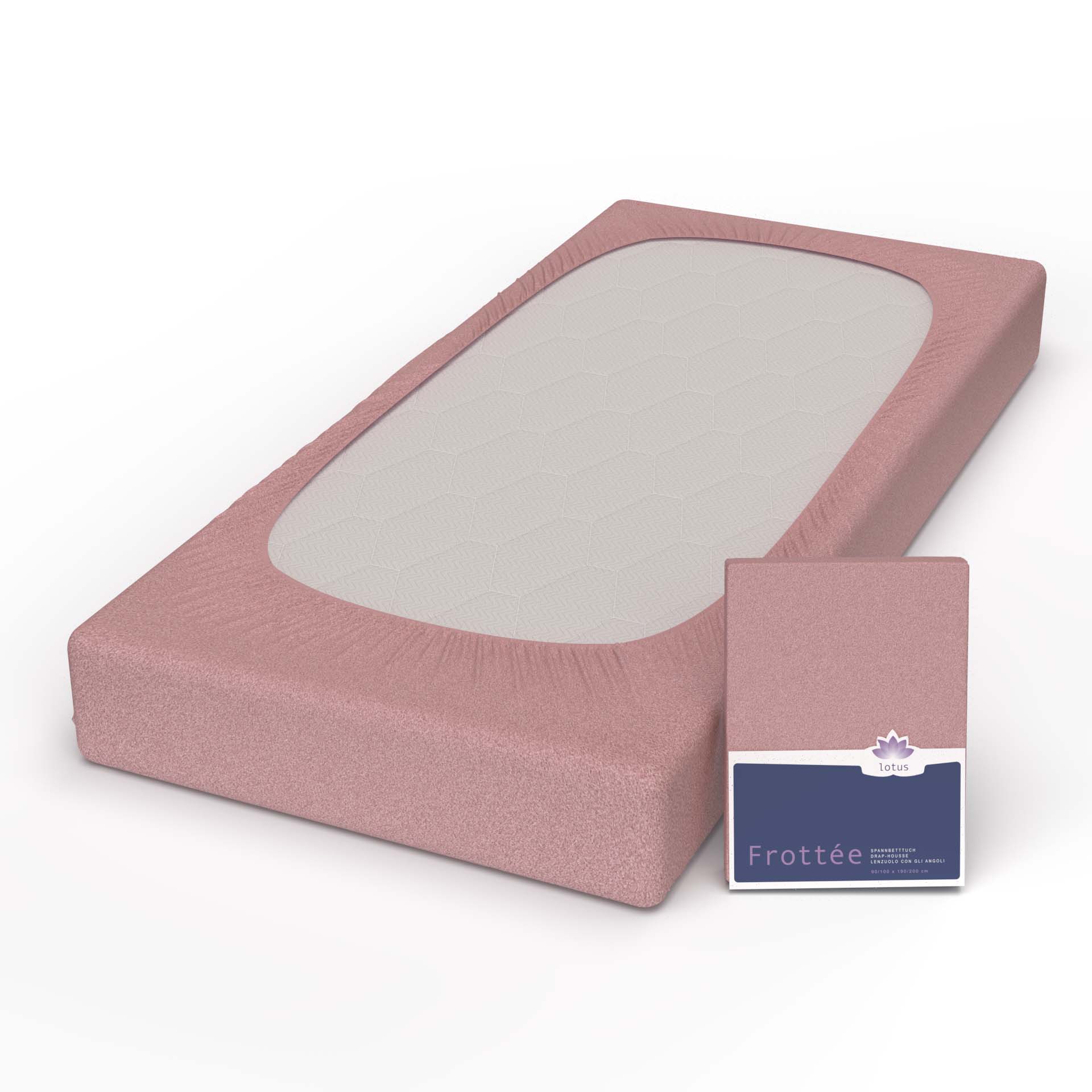 Lotus terry fitted sheet Comfort