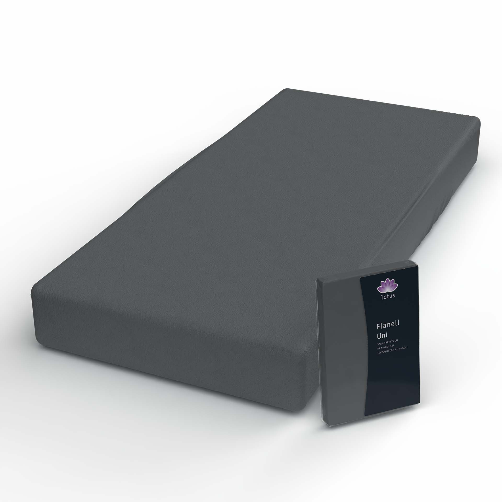 Lotus Flanell Spannbetttuch Lotus Flanell Spannbetttuch