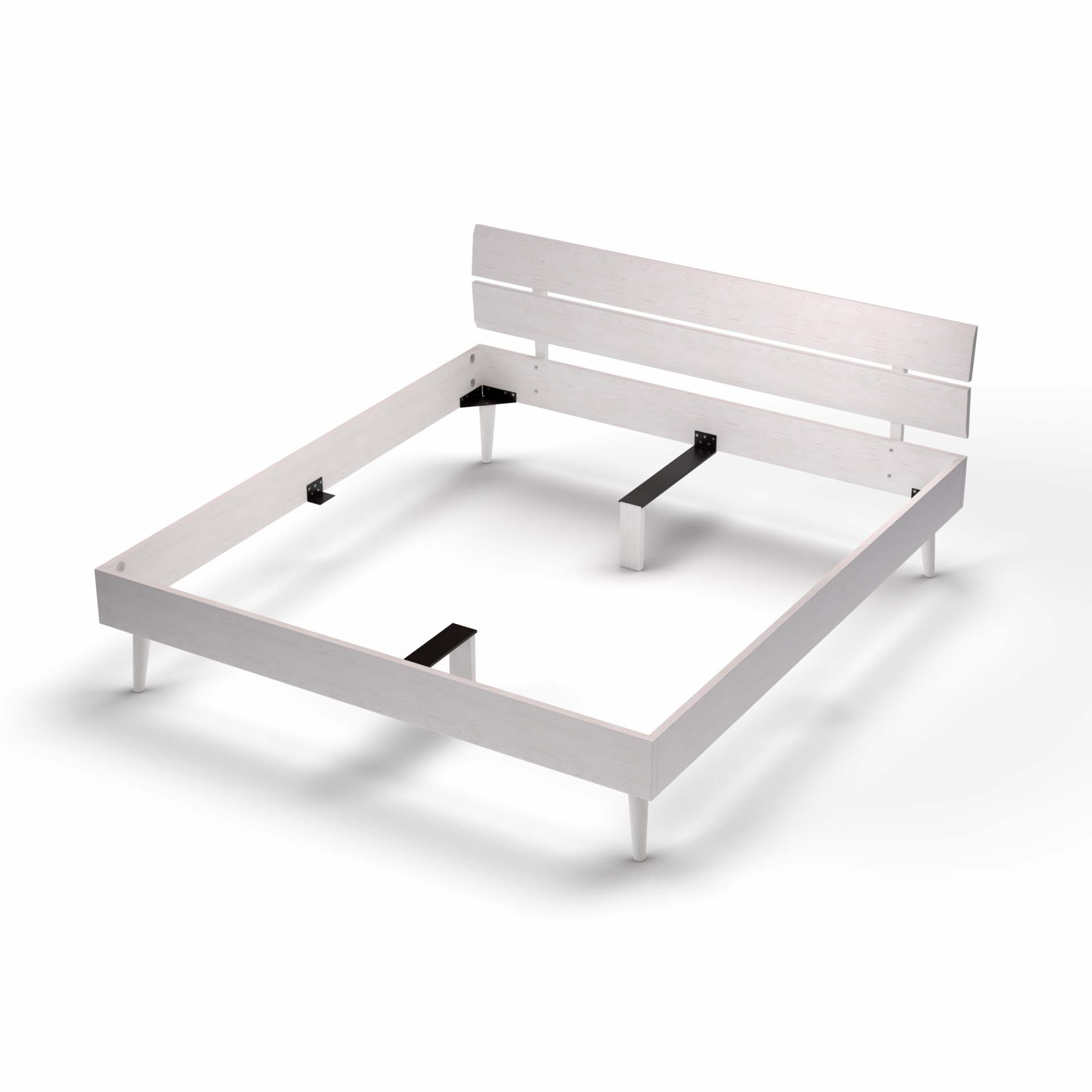 Madeera Faro Bed Pine in White Madeera Faro Bed Pine in White